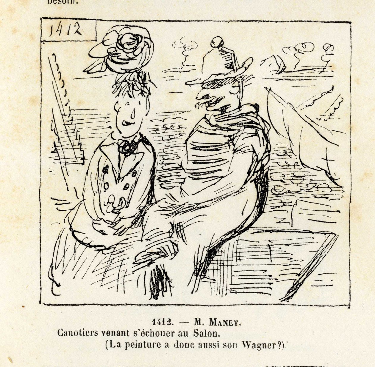 Parisian Chronicle (Cham) tekijältä Amédée de Noé