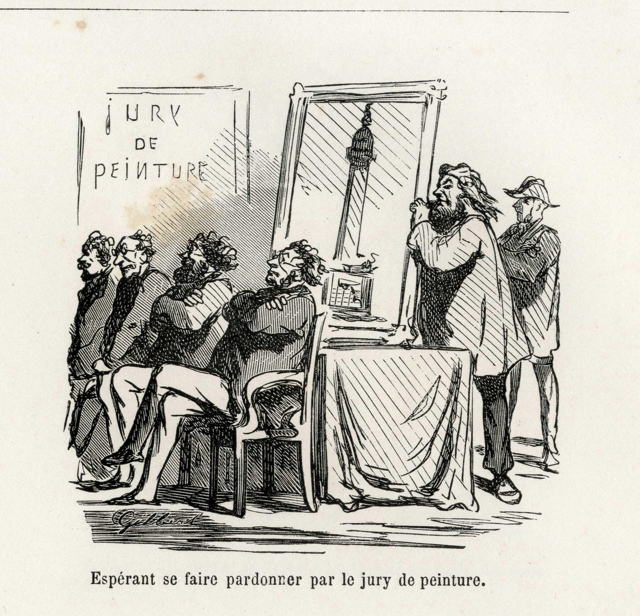 Parisian Chronicle (Cham) tekijältä Amédée de Noé
