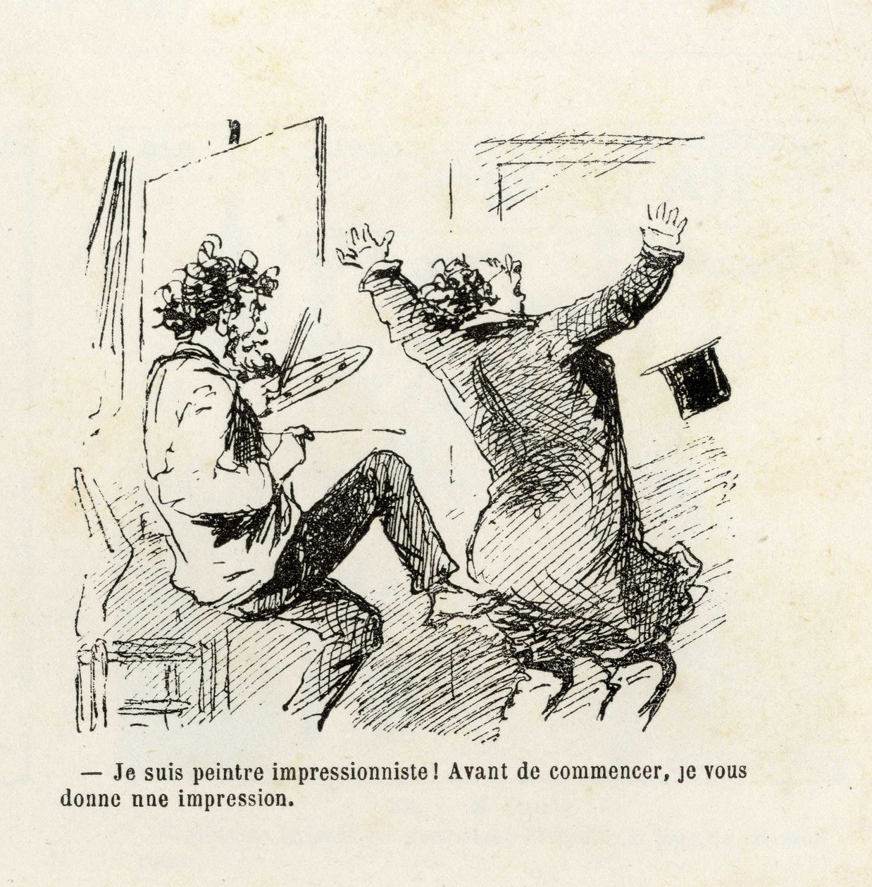 Parisian Chronicle (Cham) tekijältä Amédée de Noé