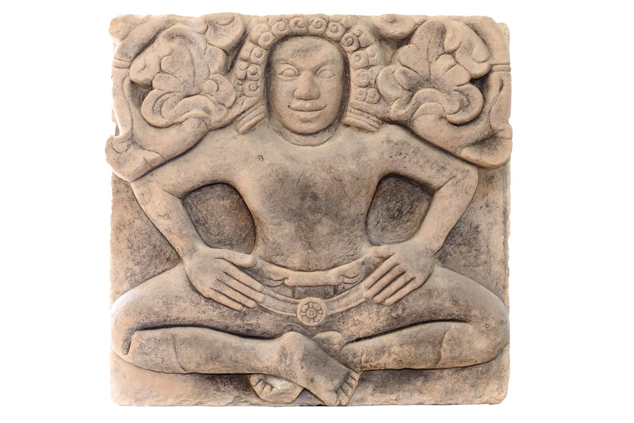 Yaksa tai Yaksha, Quang Namin maakunta, 5. vuosisadalla jKr tekijältä Champa Civilisation