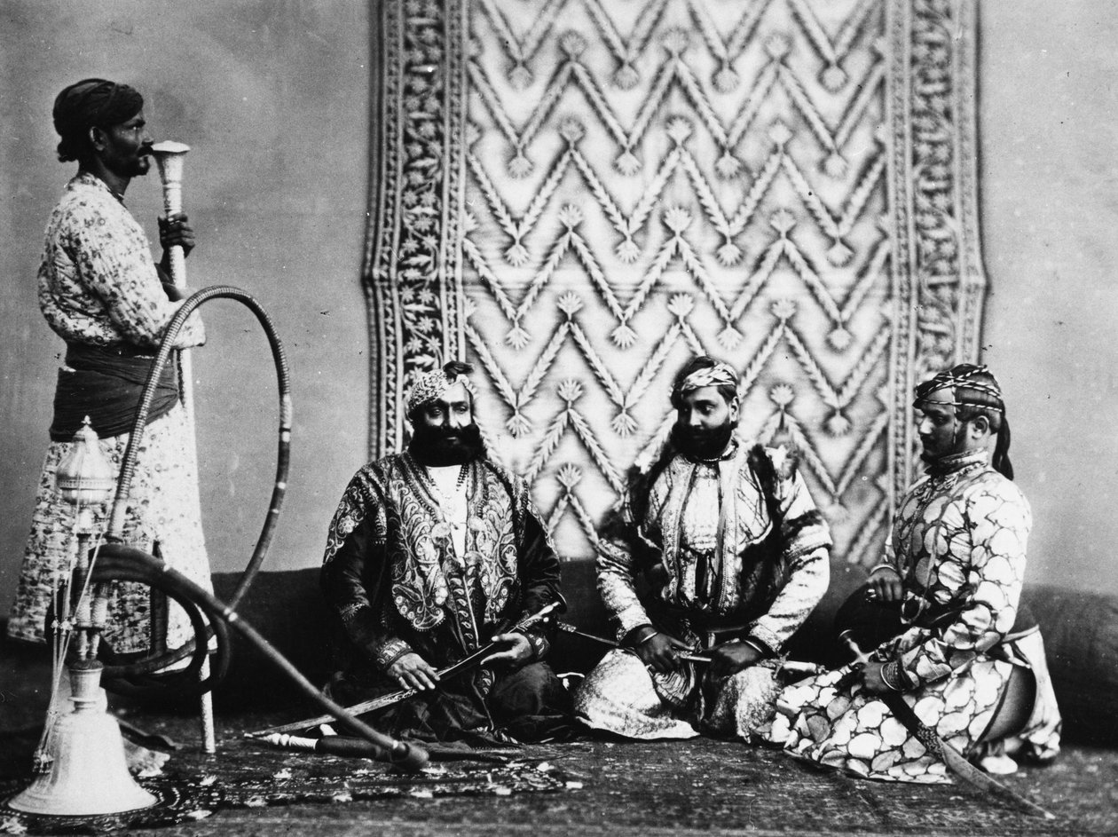 Rajputs, noin 1860-luku tekijältä Charles Robertson