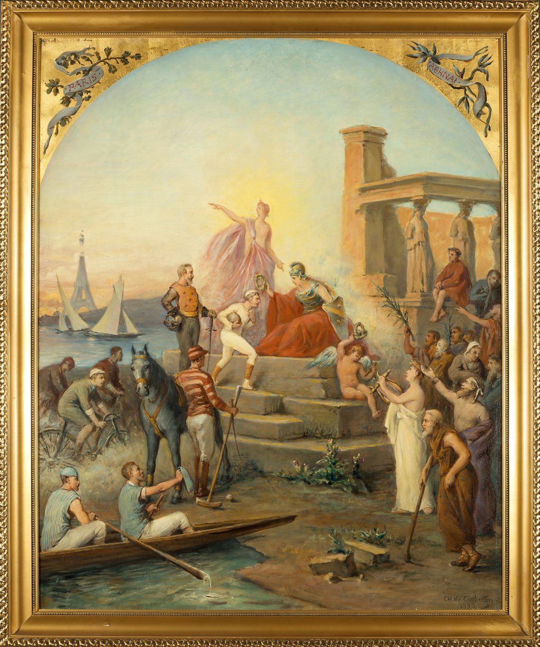 Urheilun vertauskuva tekijältä Charles Louis Fredy de Coubertin