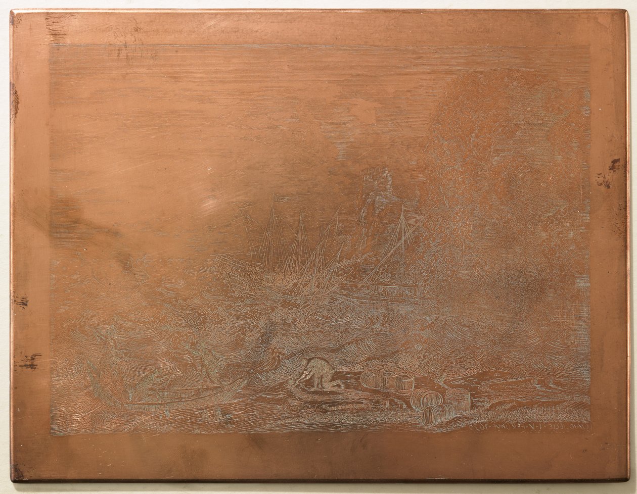 Tempestin painolevy 1870-1875 tekijältä Charles Amand Durand
