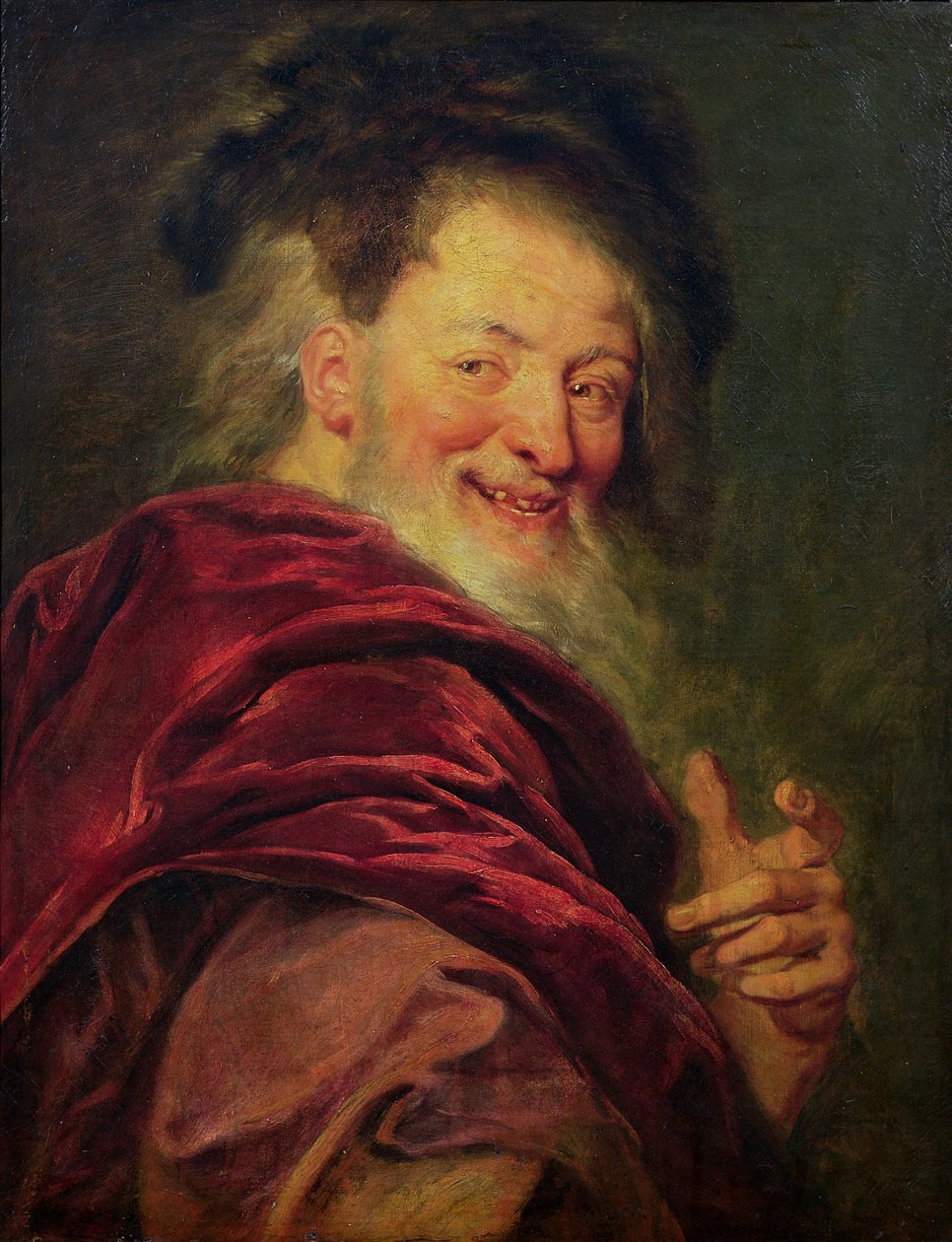 Demokritos (noin 460-370 eKr.) 1692 tekijältä Charles Antoine Coypel