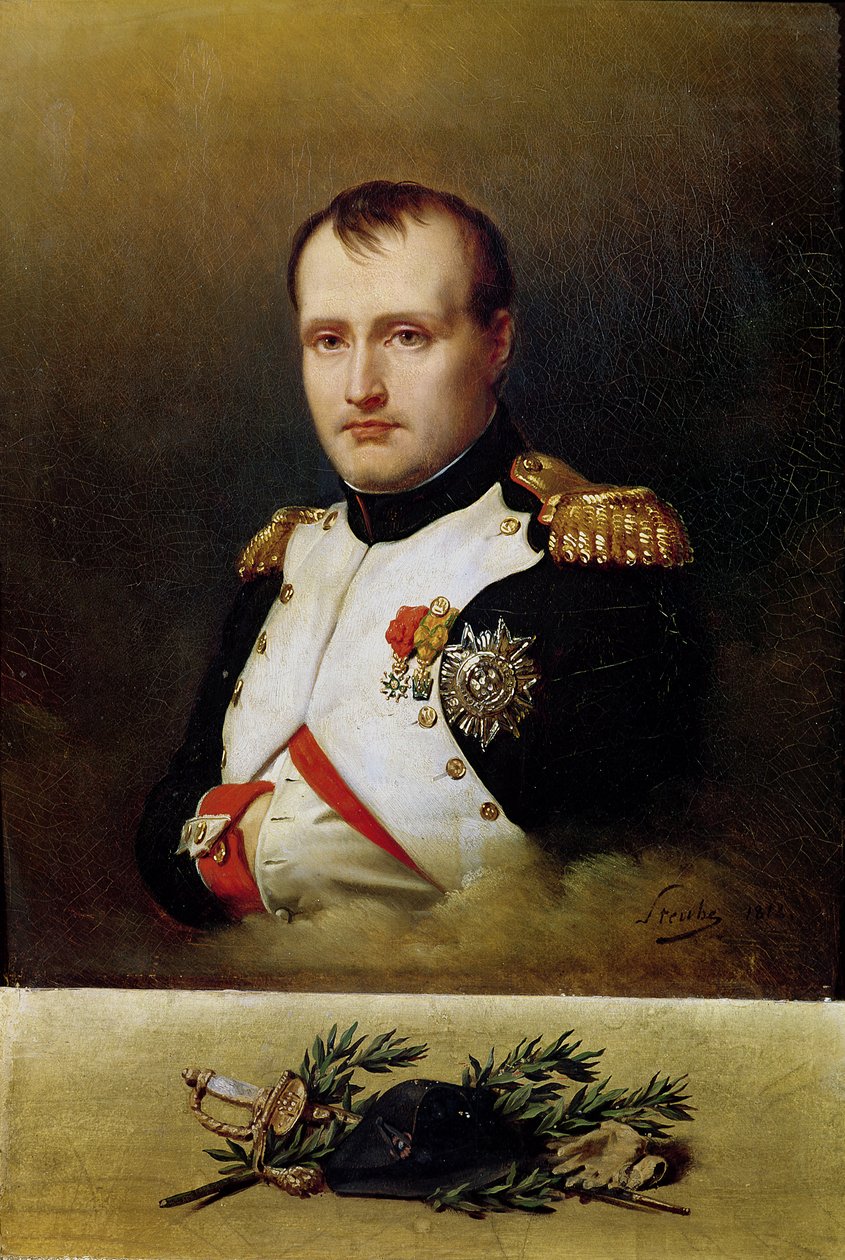 Napoleon I:n (1769-1821) muotokuva 1812 tekijältä Carl von Steuben