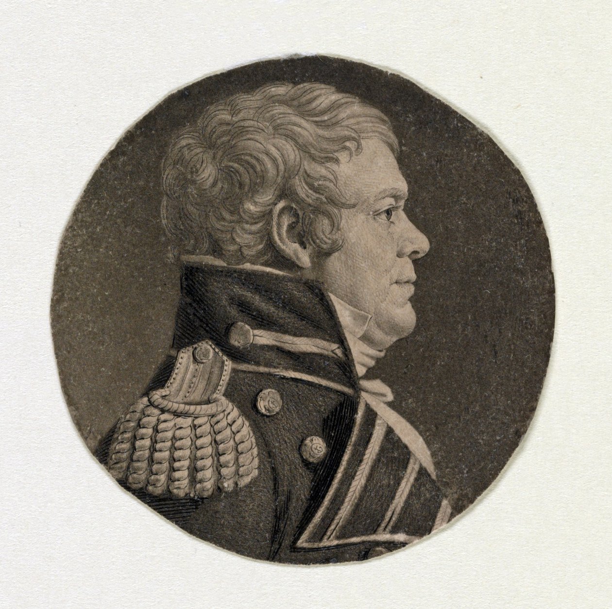 John Cassin, pubi. noin 1825 tekijältä Charles Balthazar Julien Févret de Saint Mémin