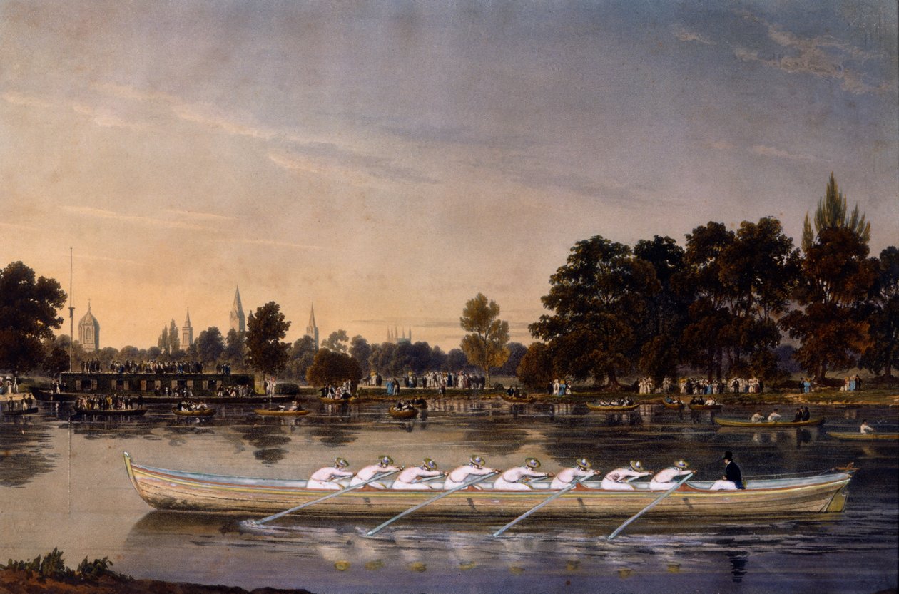 Venekilpailu, noin 1850 tekijältä Charles J. Basébé