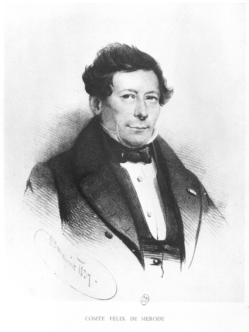 Kreivi Felix de Merode (1791-1857) 1837 tekijältä Charles Baugniet