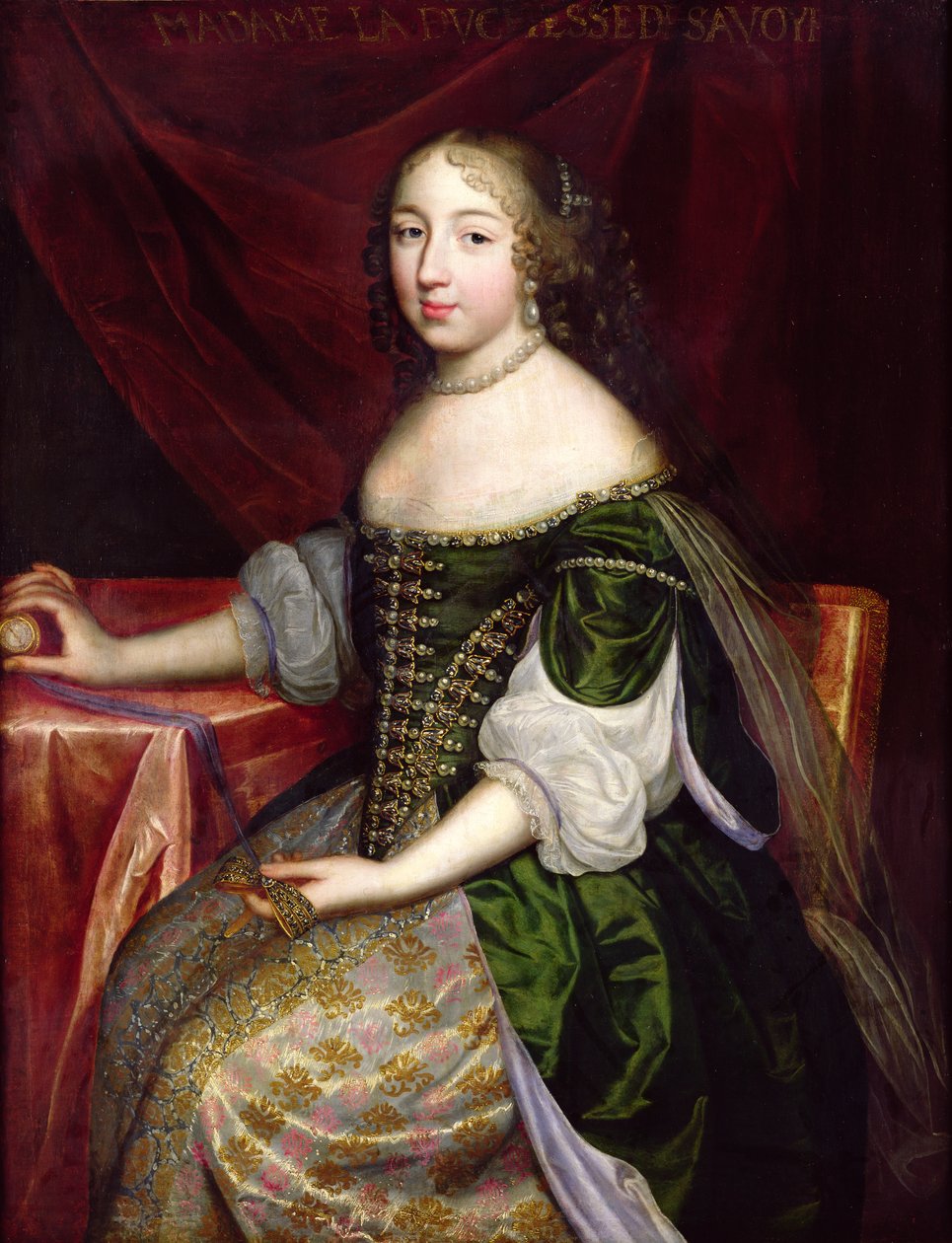 Savoyn herttuatar (luultavasti Ranskan Christine) tekijältä Charles Beaubrun