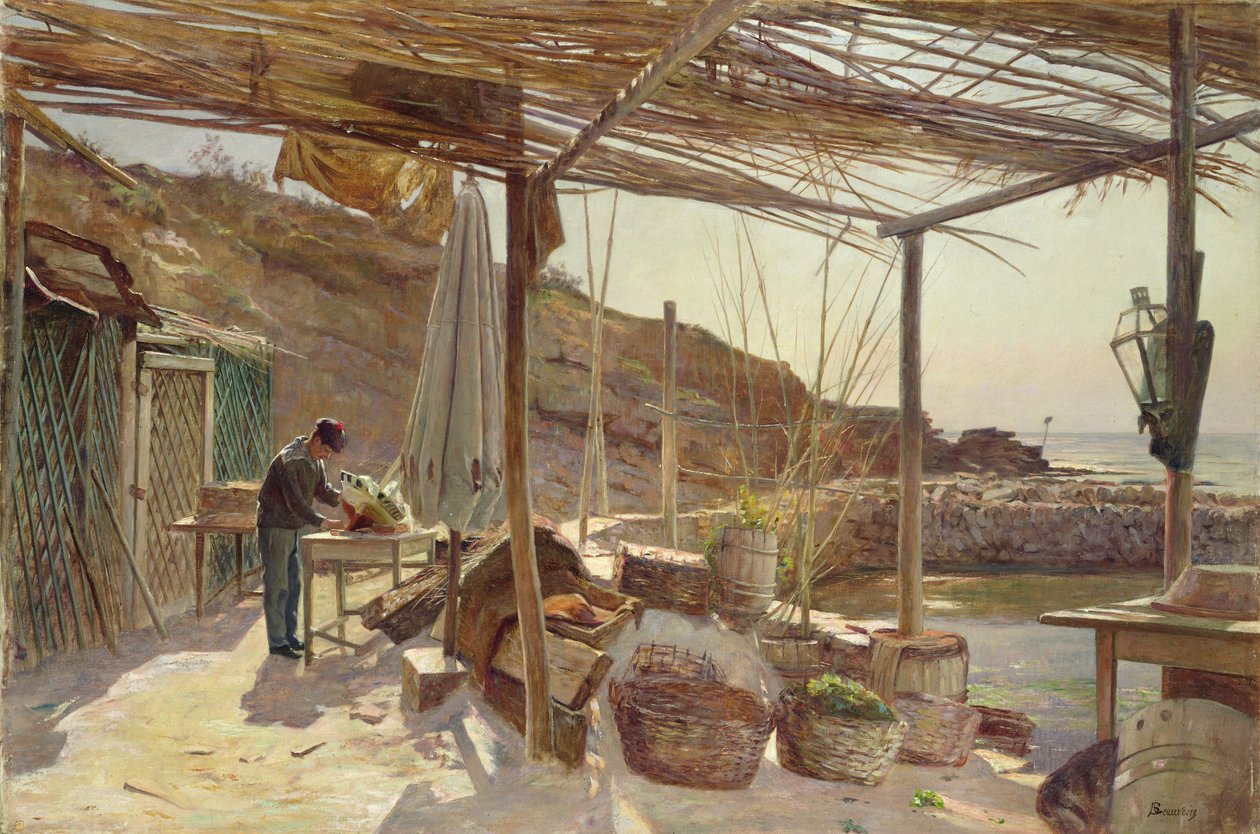 Ciotatin aitta, ennen vuotta 1903 tekijältä Charles Beauverie