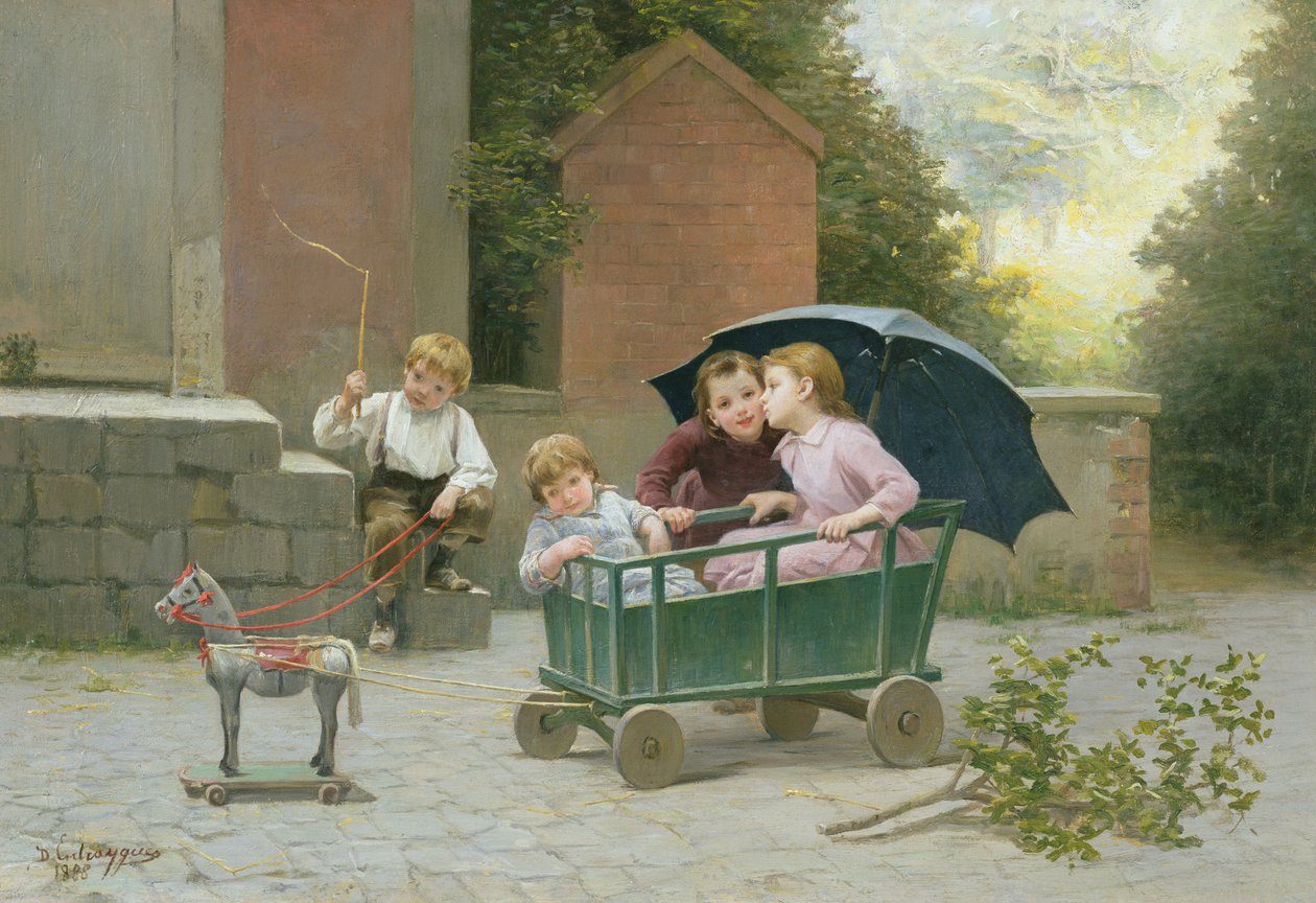 Linja-automatka, 1888 tekijältä Charles Bertrand D