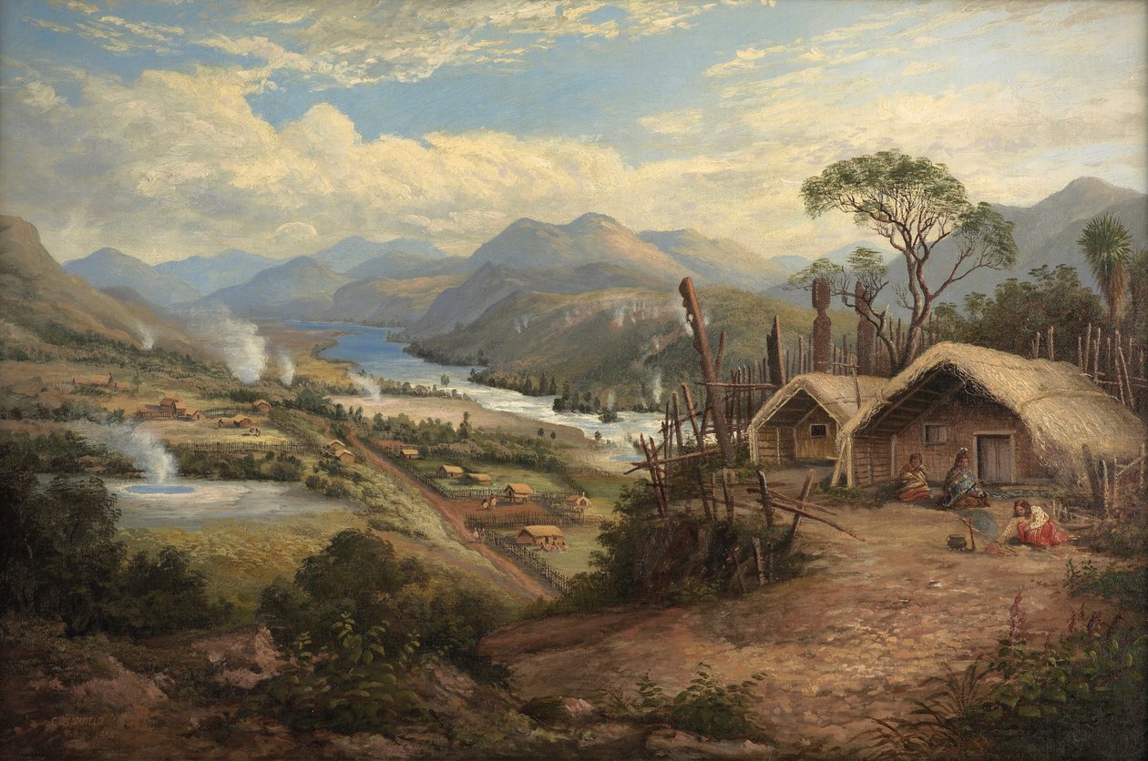 Orakei Korako Waikatolla tekijältä Charles Blomfield