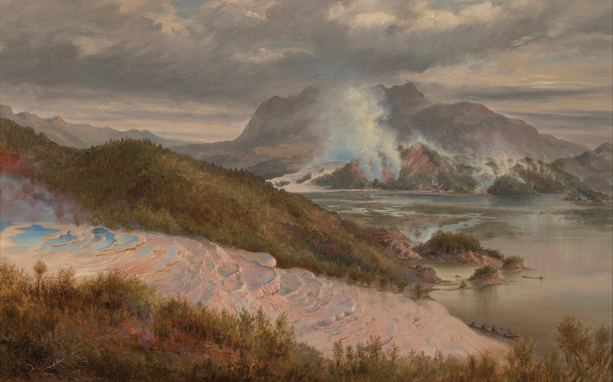 Vaaleanpunaiset terassit tekijältä Charles Blomfield