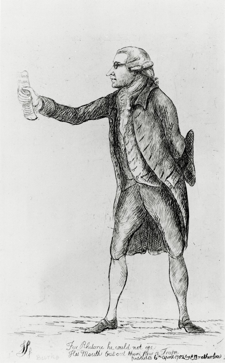 Edmund Burke, 1782 tekijältä Charles Bretherton