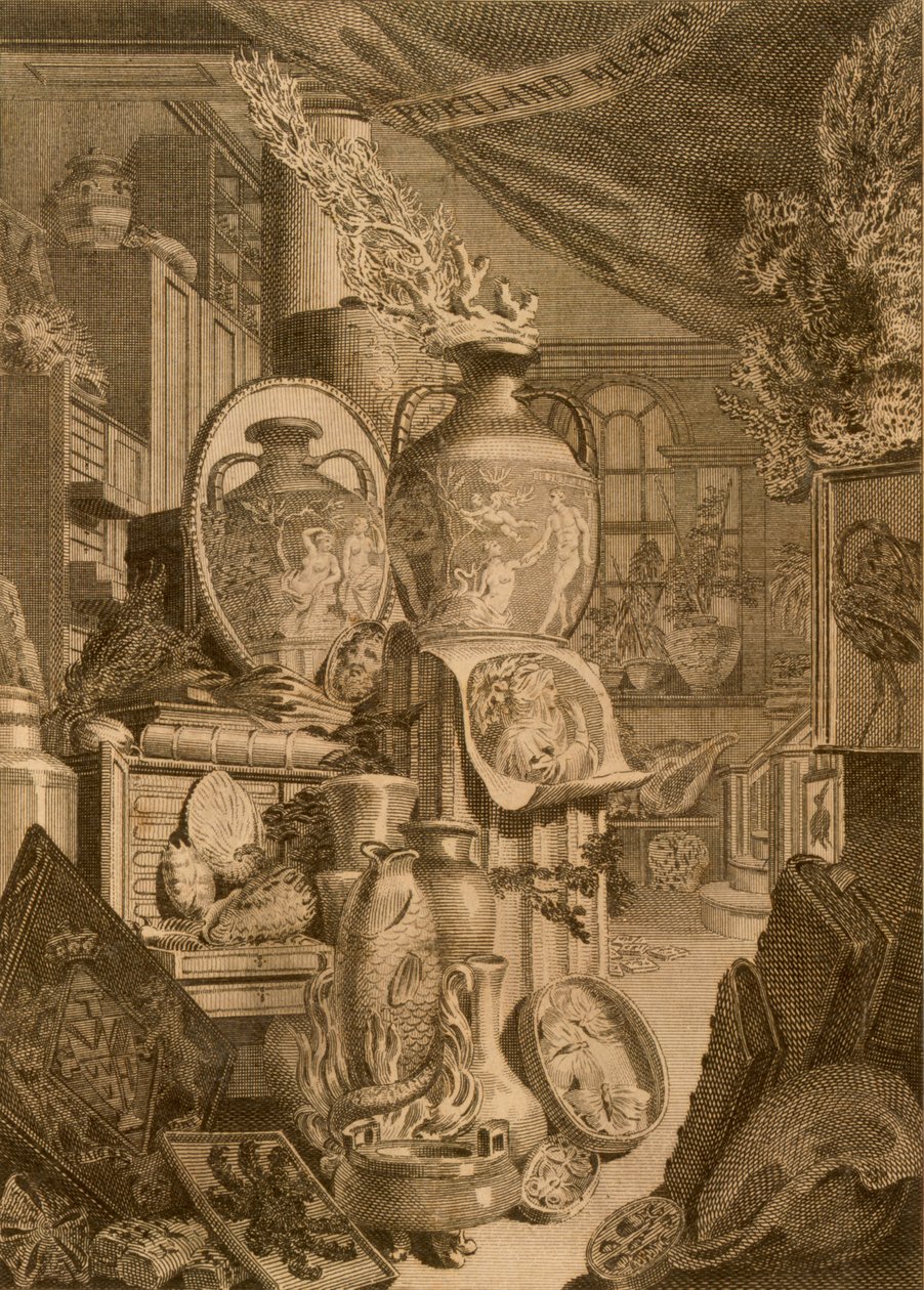 Portland Museum, 1786 tekijältä Charles Burney