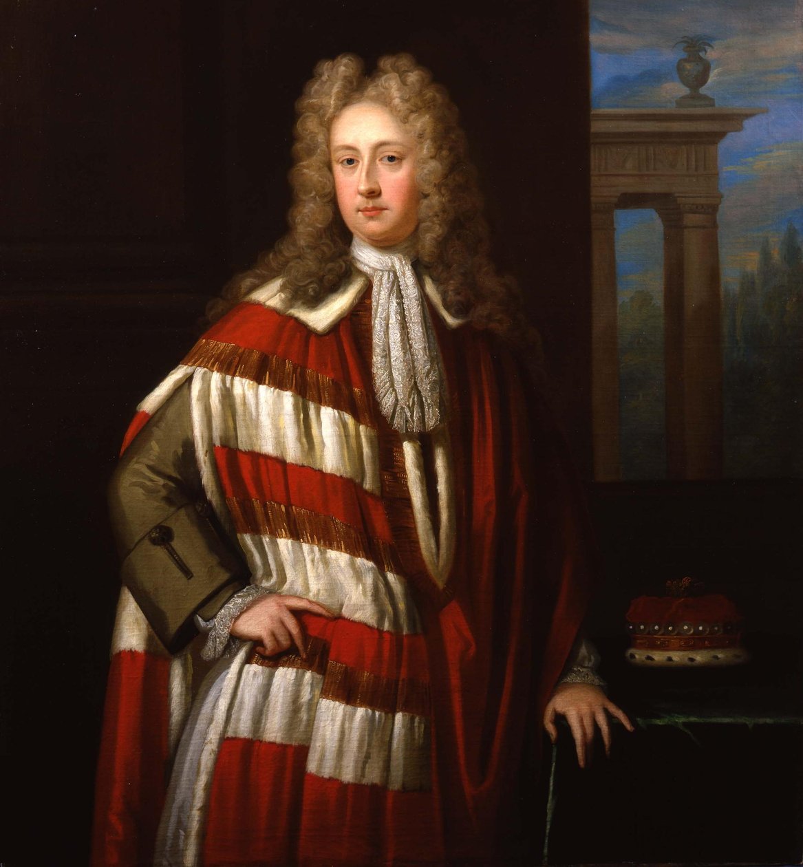 Muotokuva Henry St Johnista, 1. varakreivi Bolingbroke (1678-1751) tekijältä Charles D