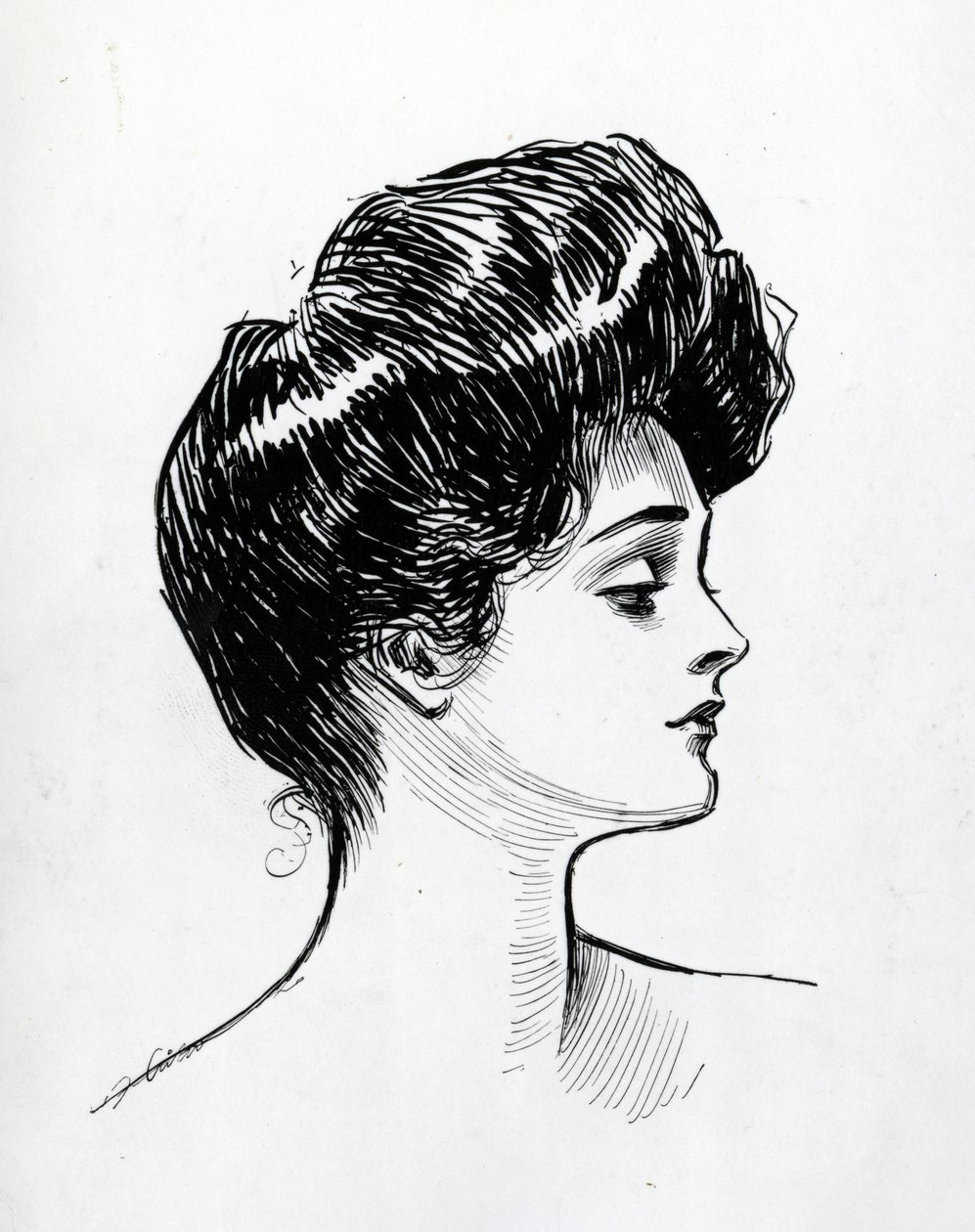 Gibsonin tyttö, 1902 tekijältä Charles Dana Gibson