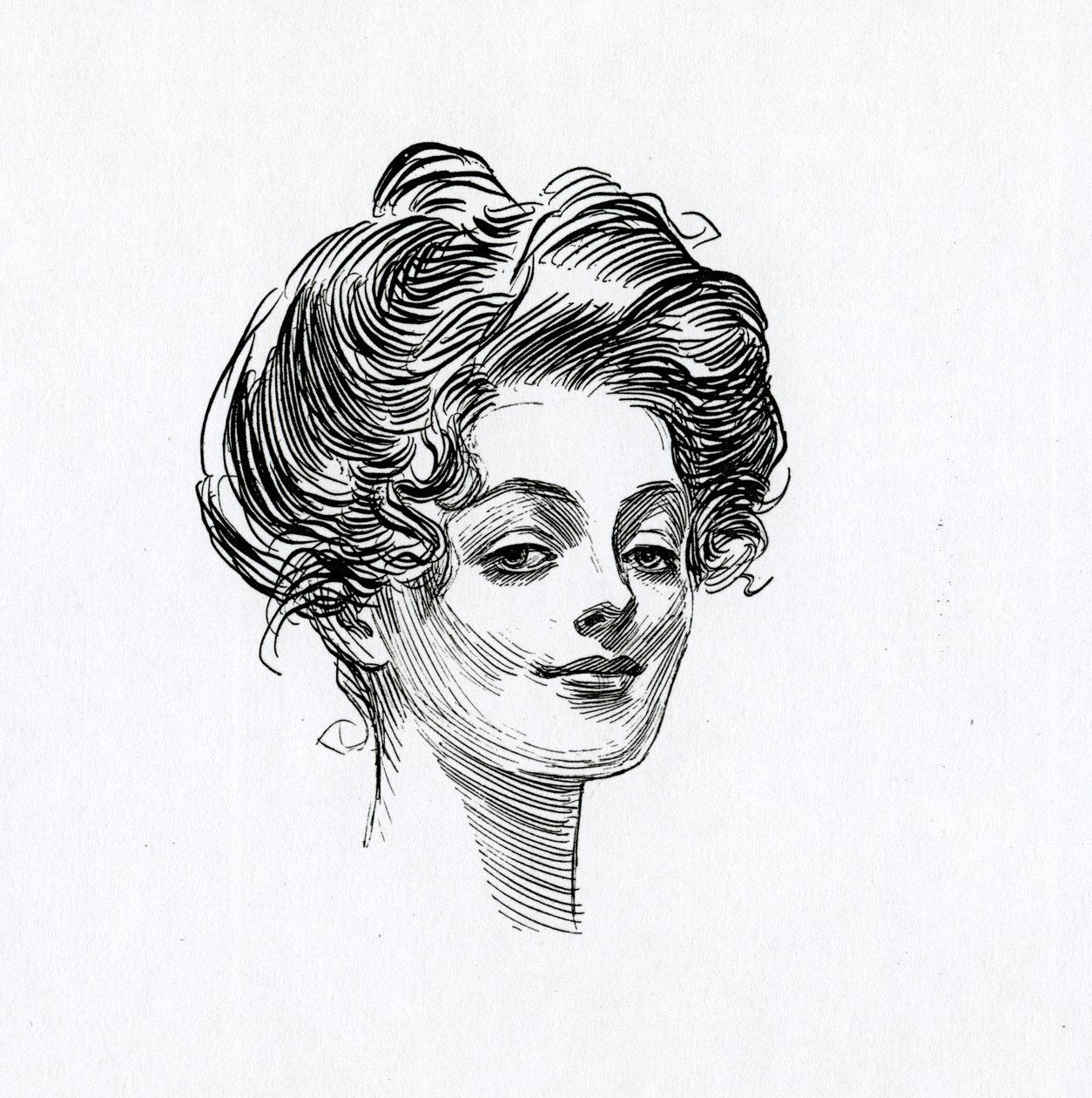 Gibsonin tyttö, noin 1902 tekijältä Charles Dana Gibson