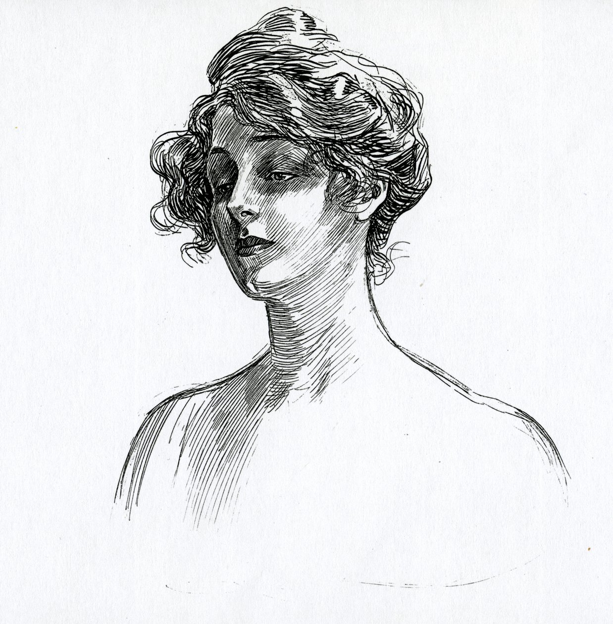 Gibsonin tyttö, noin 1902 tekijältä Charles Dana Gibson