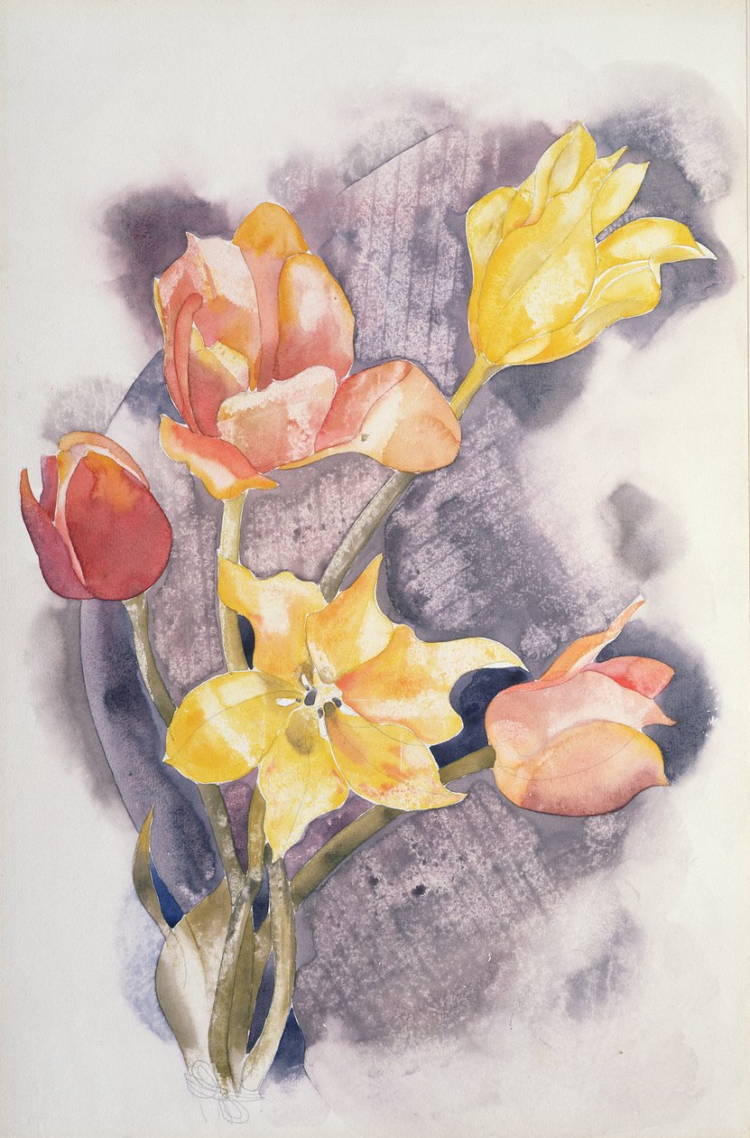 Kukkakimppu, noin 1923 tekijältä Charles Demuth