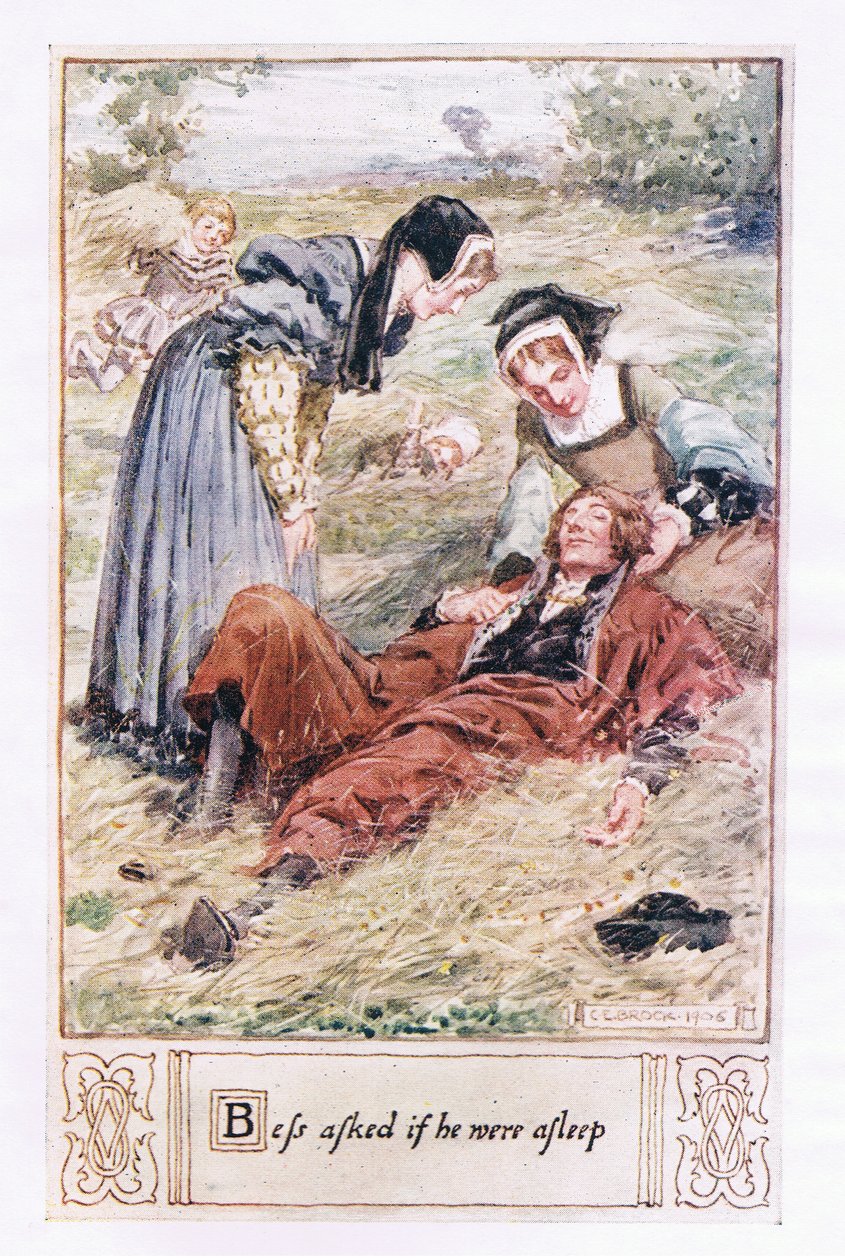 Bess kysyi, nukkuiko hän tekijältä Charles Edmund Brock