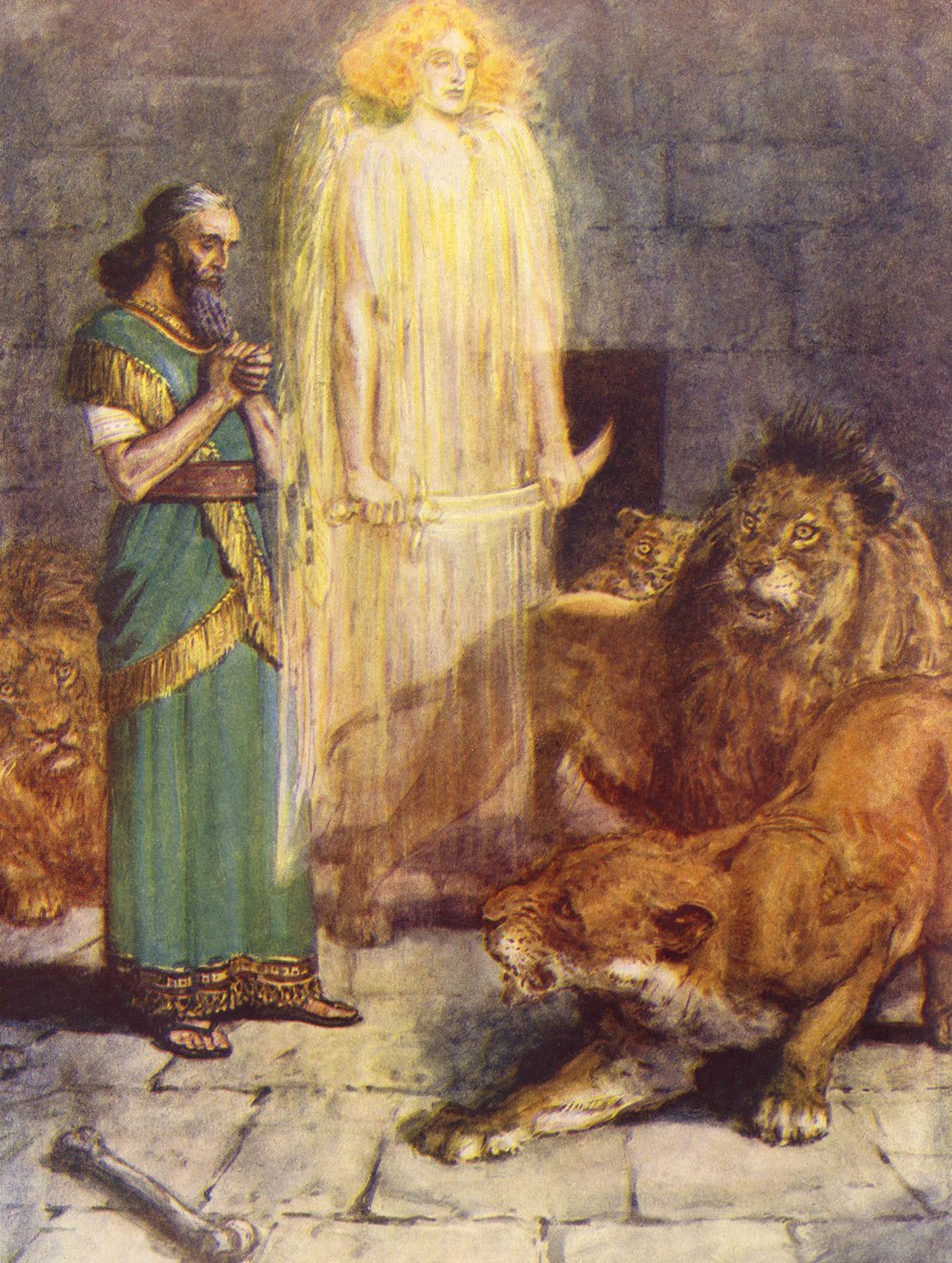 Daniel Lions luolassa tekijältä Charles Edmund Brock