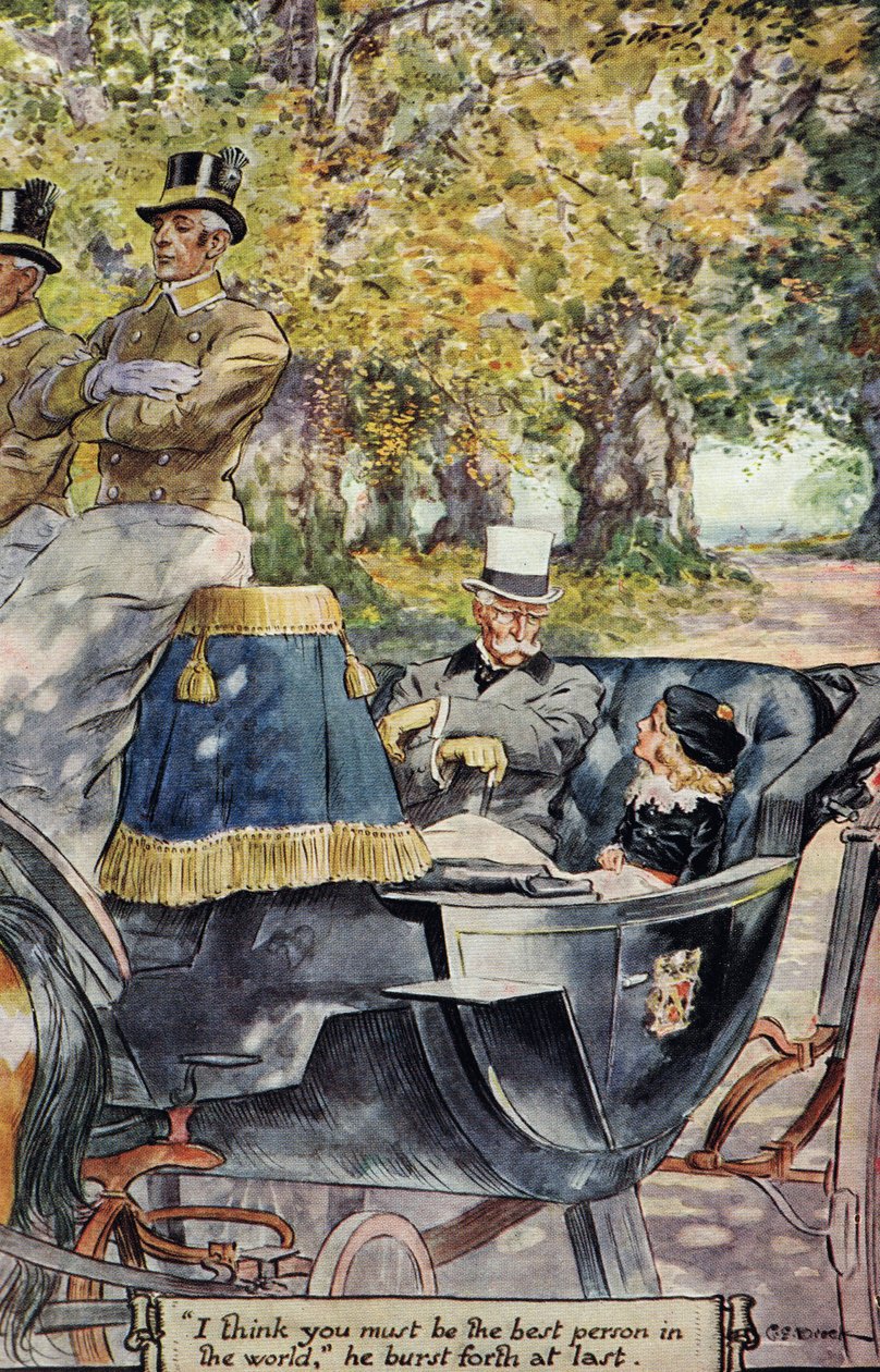 "Minusta sinun täytyy olla maailman paras ihminen", 1936. tekijältä Charles Edmund Brock