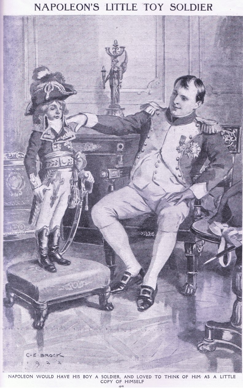 Napoleonin pieni lelu sotilas tekijältä Charles Edmund Brock