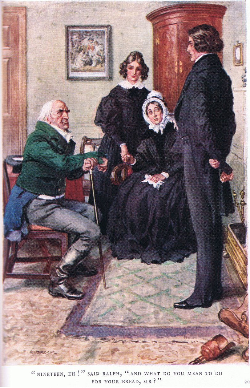 Yhdeksäntoista, eh! sanoi Ralph, Ja mitä sinä aiot tehdä leipäsi hyväksi, herra! tekijältä Charles Edmund Brock