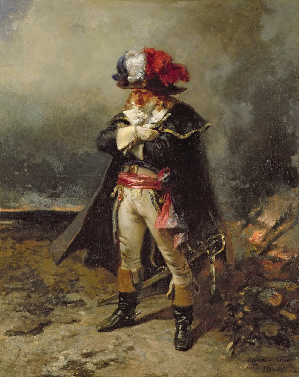 Muotokuvan oletetaan olevan Lazare Carnot (1753-1823) 1872 tekijältä Charles Edouard Armand Dumaresq
