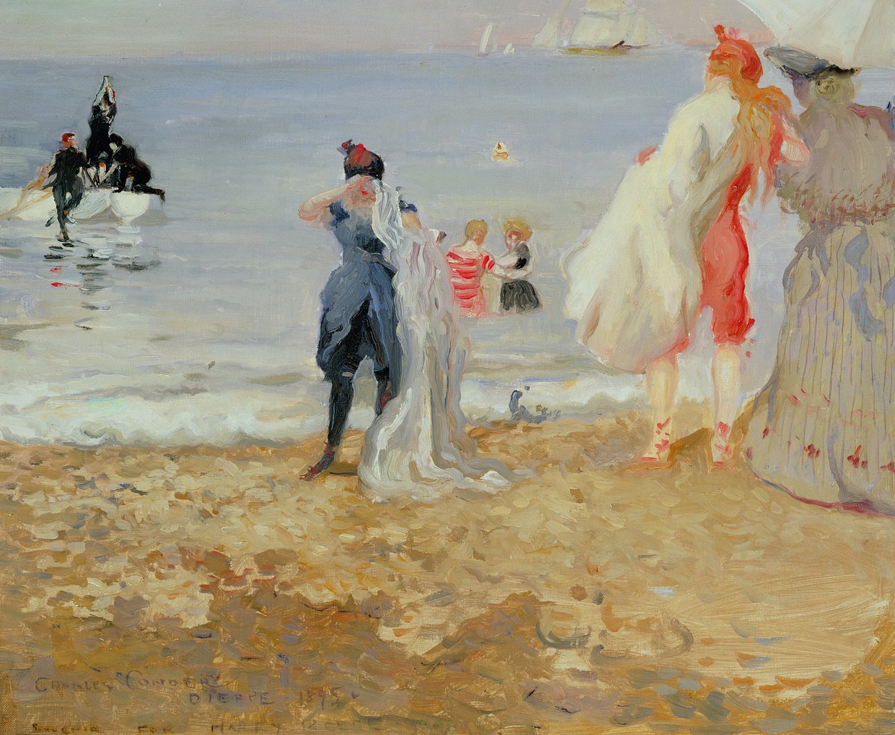 Dieppe, 1895 tekijältä Charles Edward Conder