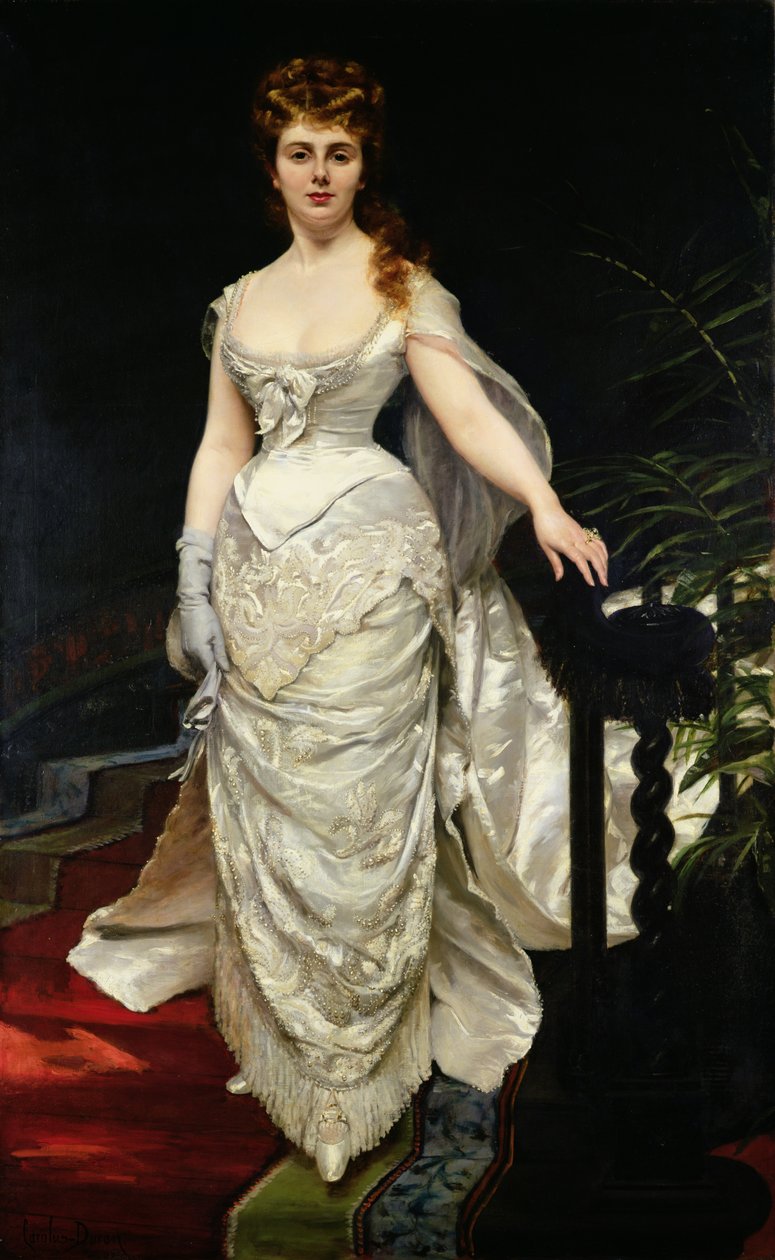 Mademoiselle X:n muotokuva, 1873 tekijältä Charles Emile Auguste Carolus Duran