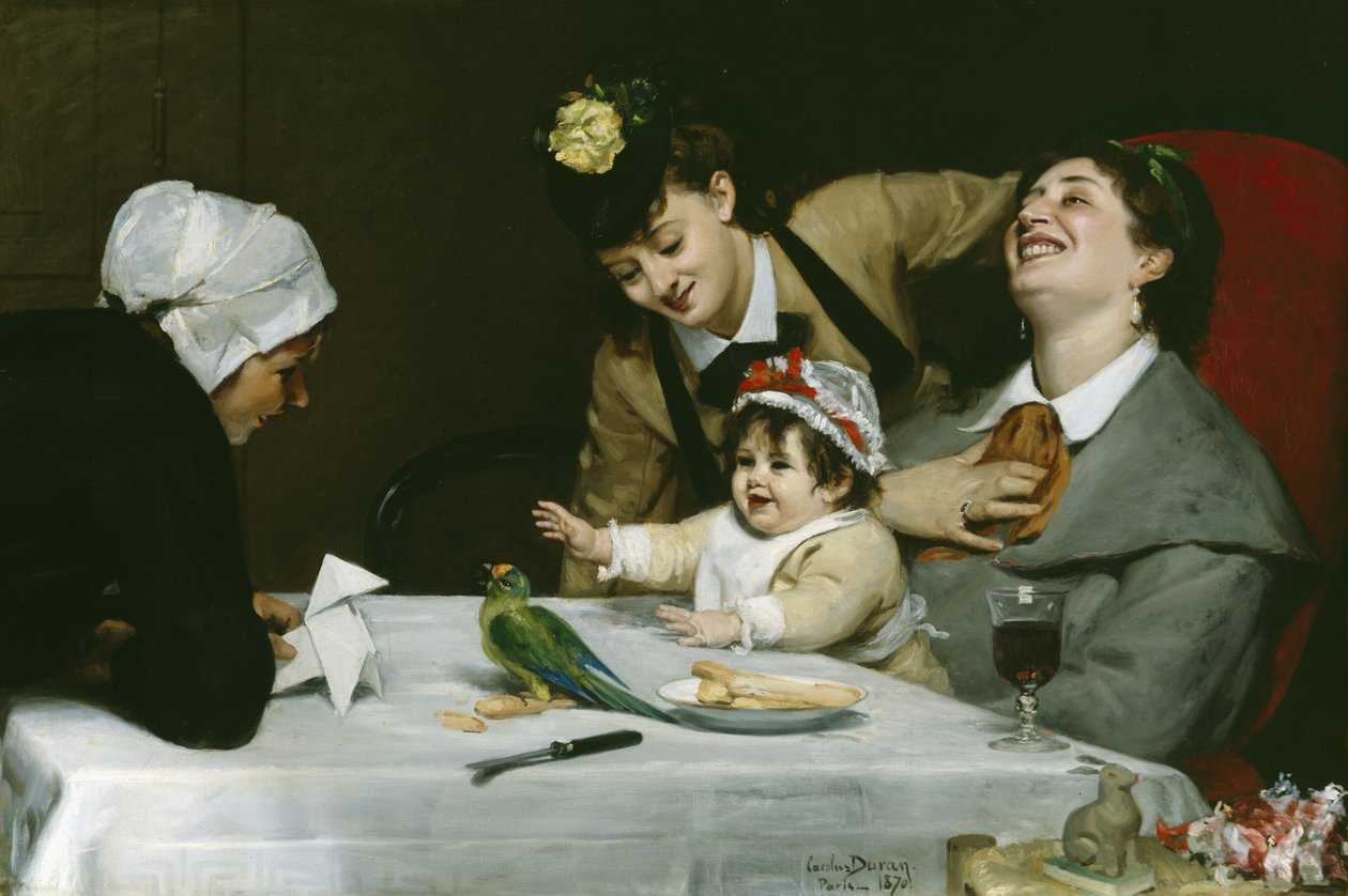 Merrymakers, 1870 tekijältä Charles Emile Auguste Carolus Duran