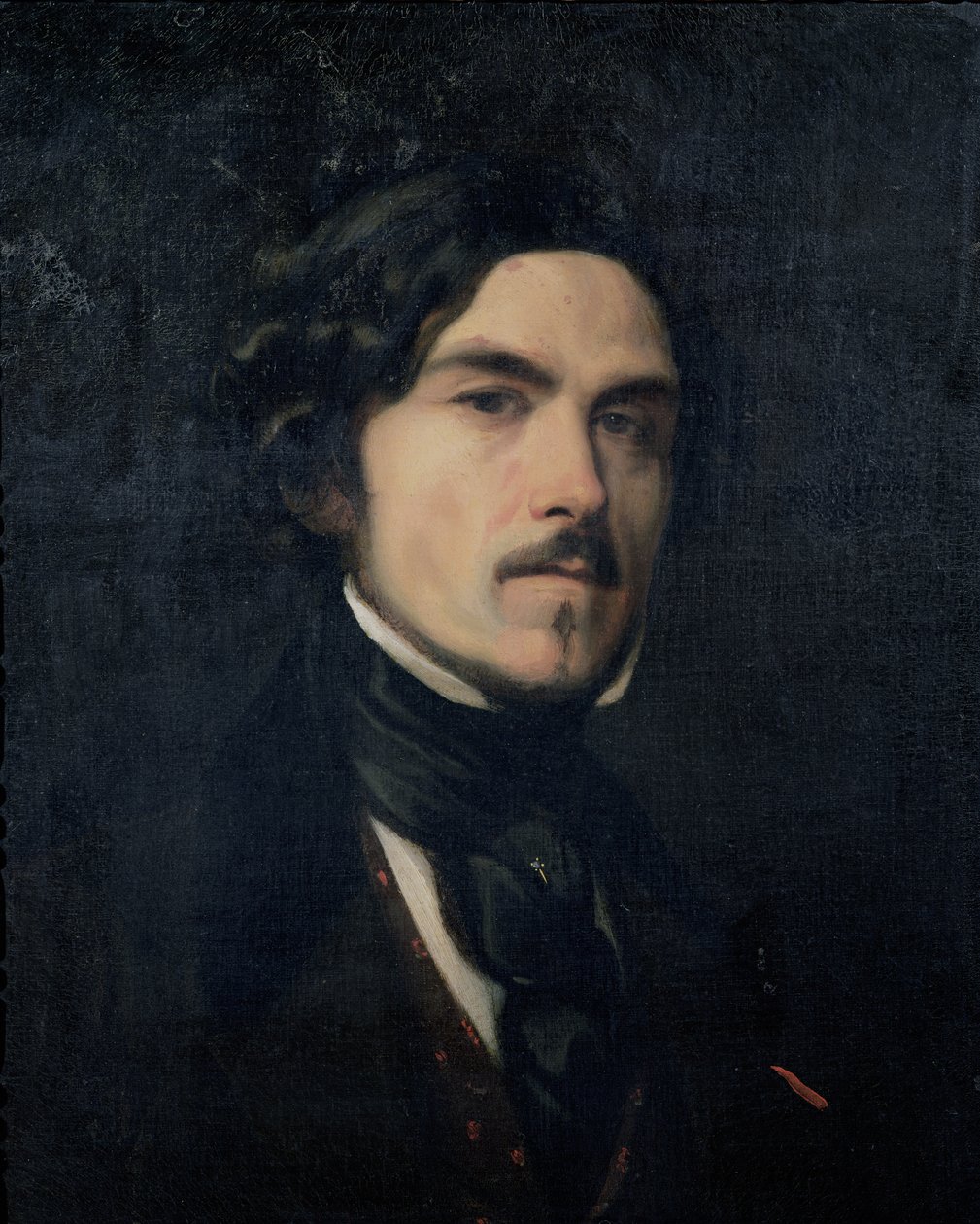 Eugene Delacroix (1798-1863) 1840 tekijältä Charles Emile Callande de Champmartin