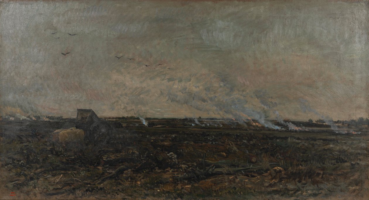 lokakuu tekijältä Charles Francois Daubigny