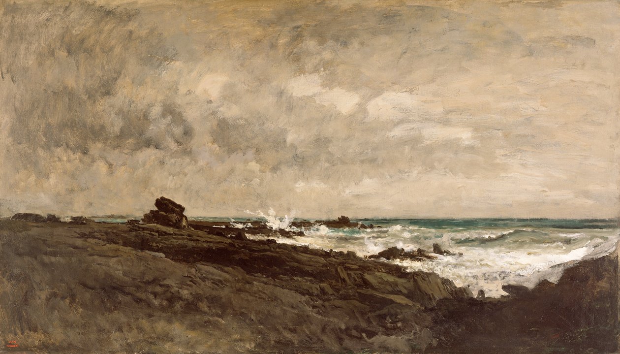 Merimaisema, noin 1867 tekijältä Charles Francois Daubigny