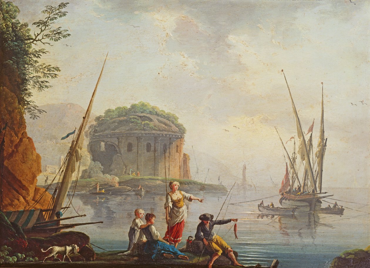 Merimaisema tekijältä Charles Francois Lacroix de Marseille