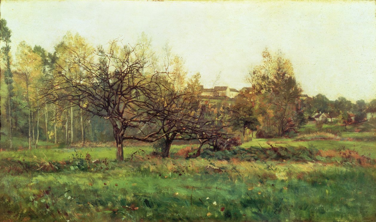 Syksyinen maisema tekijältä Charles Francois Daubigny