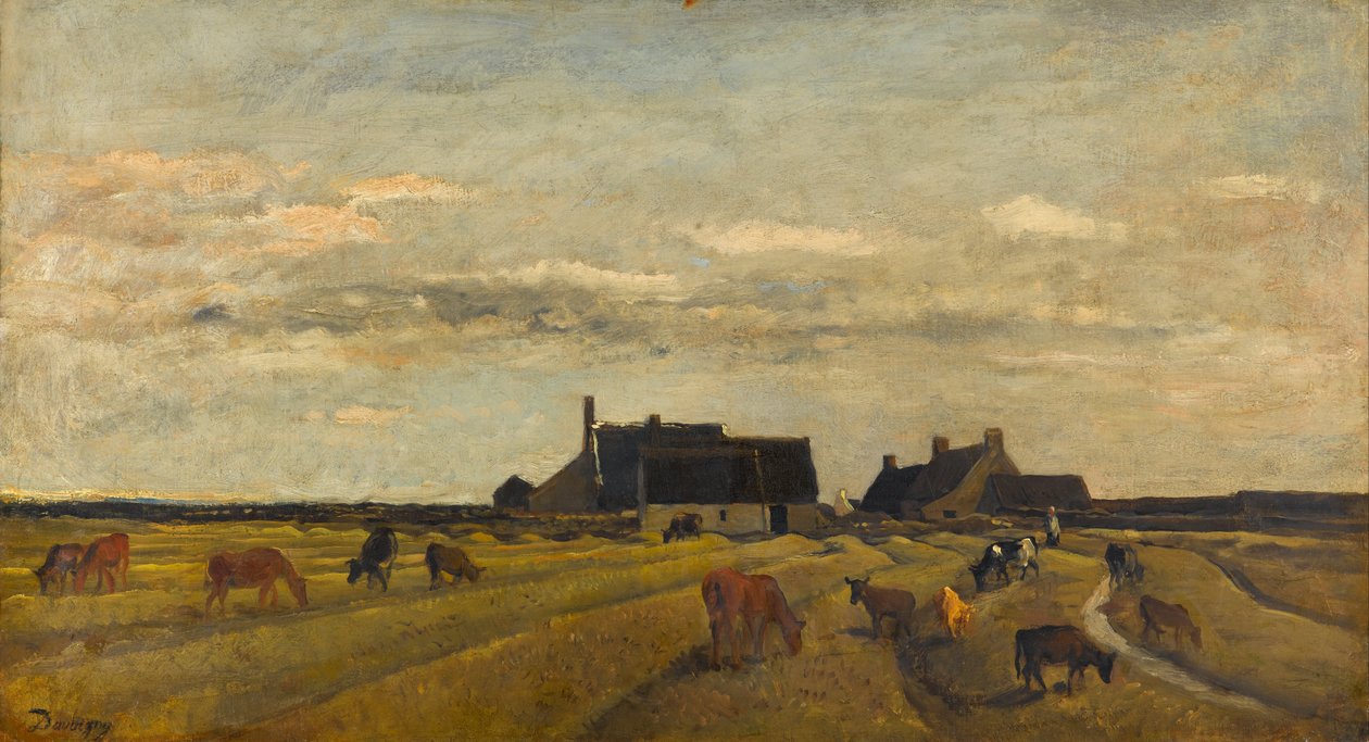 Maatila Kerityssä, Bretagnessa tekijältä Charles Francois Daubigny