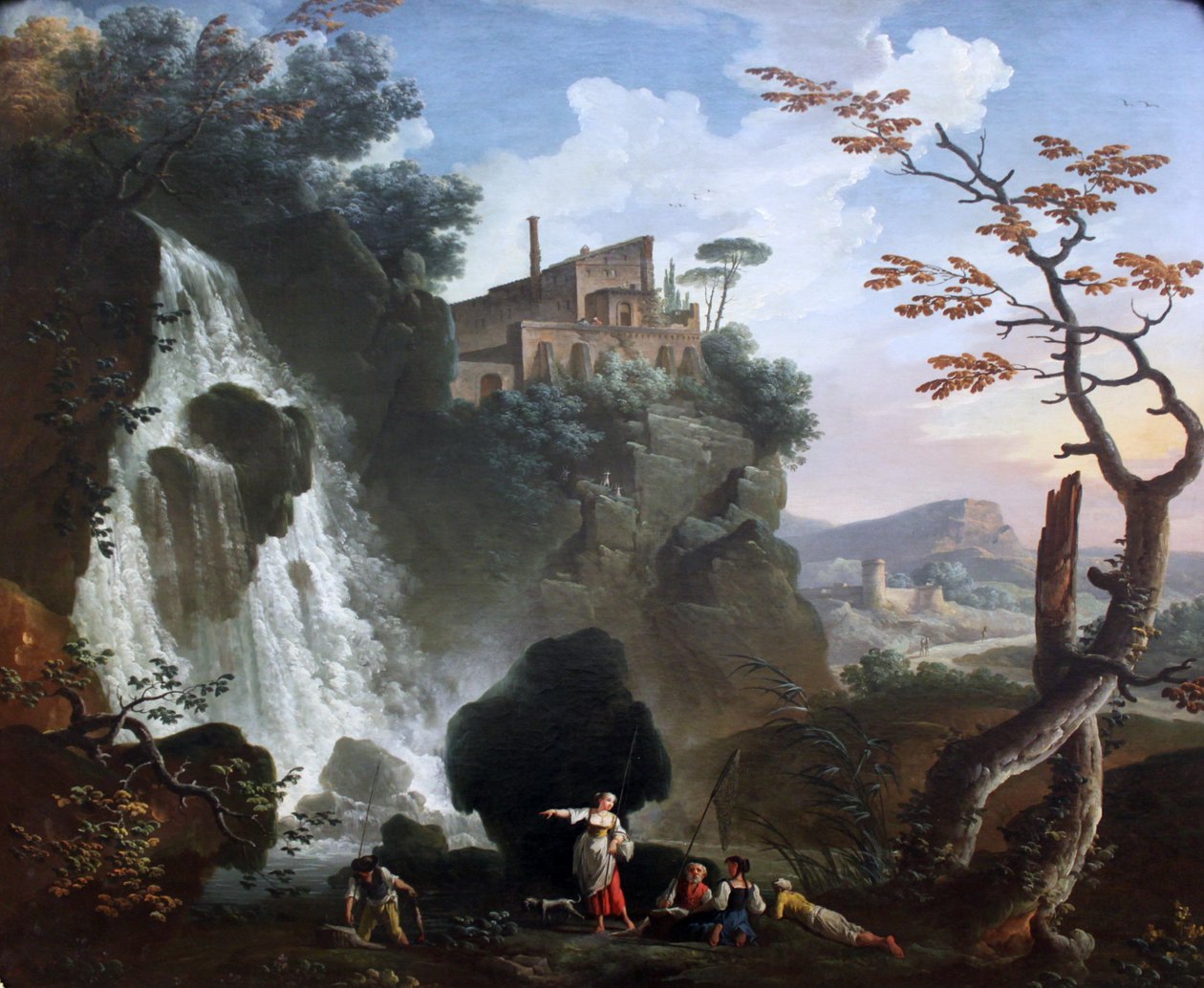 Villa Villa des Maecenas Tivolissa tekijältä Charles François Grenier de Lacroix