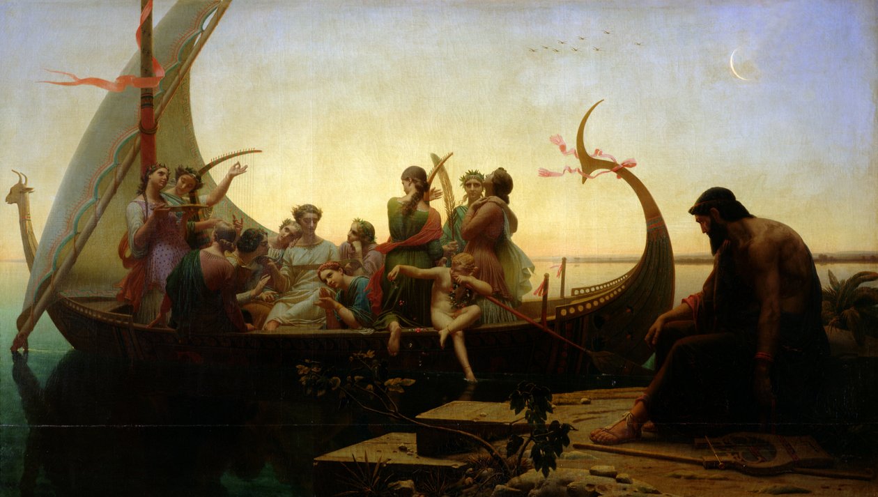 Lost Illusions eli ilta ennen vuotta 1843 tekijältä Charles Gleyre