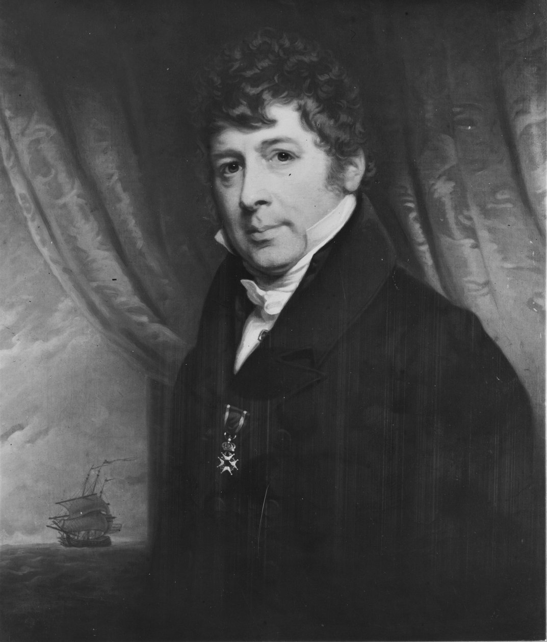 Hendrik Doeffin muotokuva (1764-1837) tekijältä Charles Howard Hodges