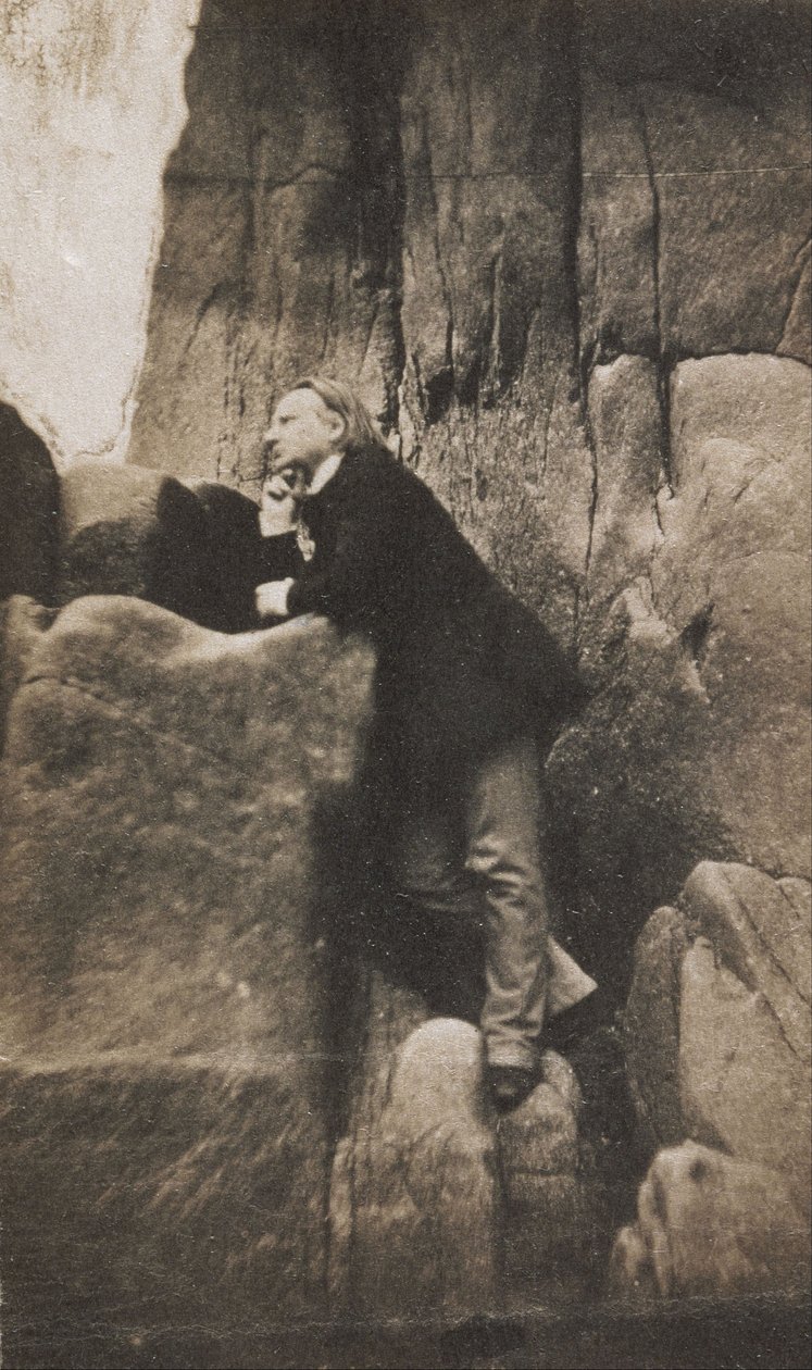 Victor Hugo maanpakolaisten kalliolla tekijältä Charles Hugo