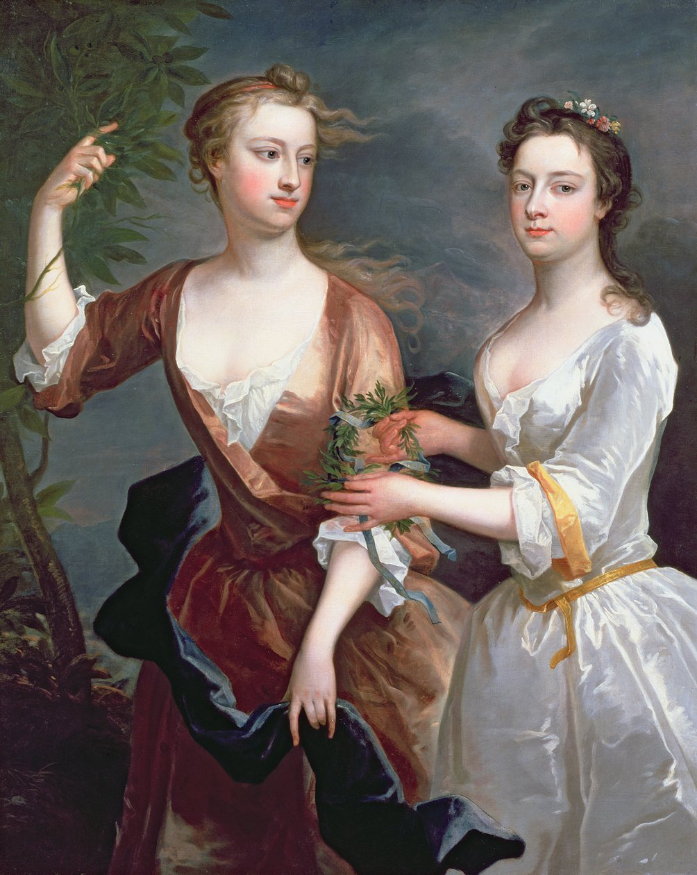 Martha ja Teresa Blount, 1716 tekijältä Charles Jervas