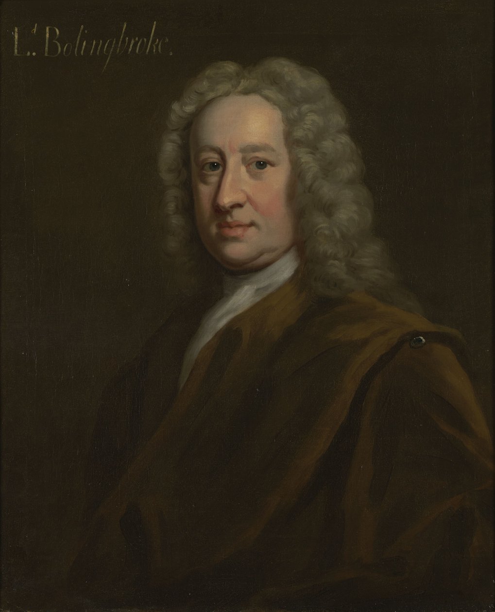 Muotokuva Henry St Johnista, 1. varakreivi Bolingbroke (1678-1751) tekijältä Charles Jervas