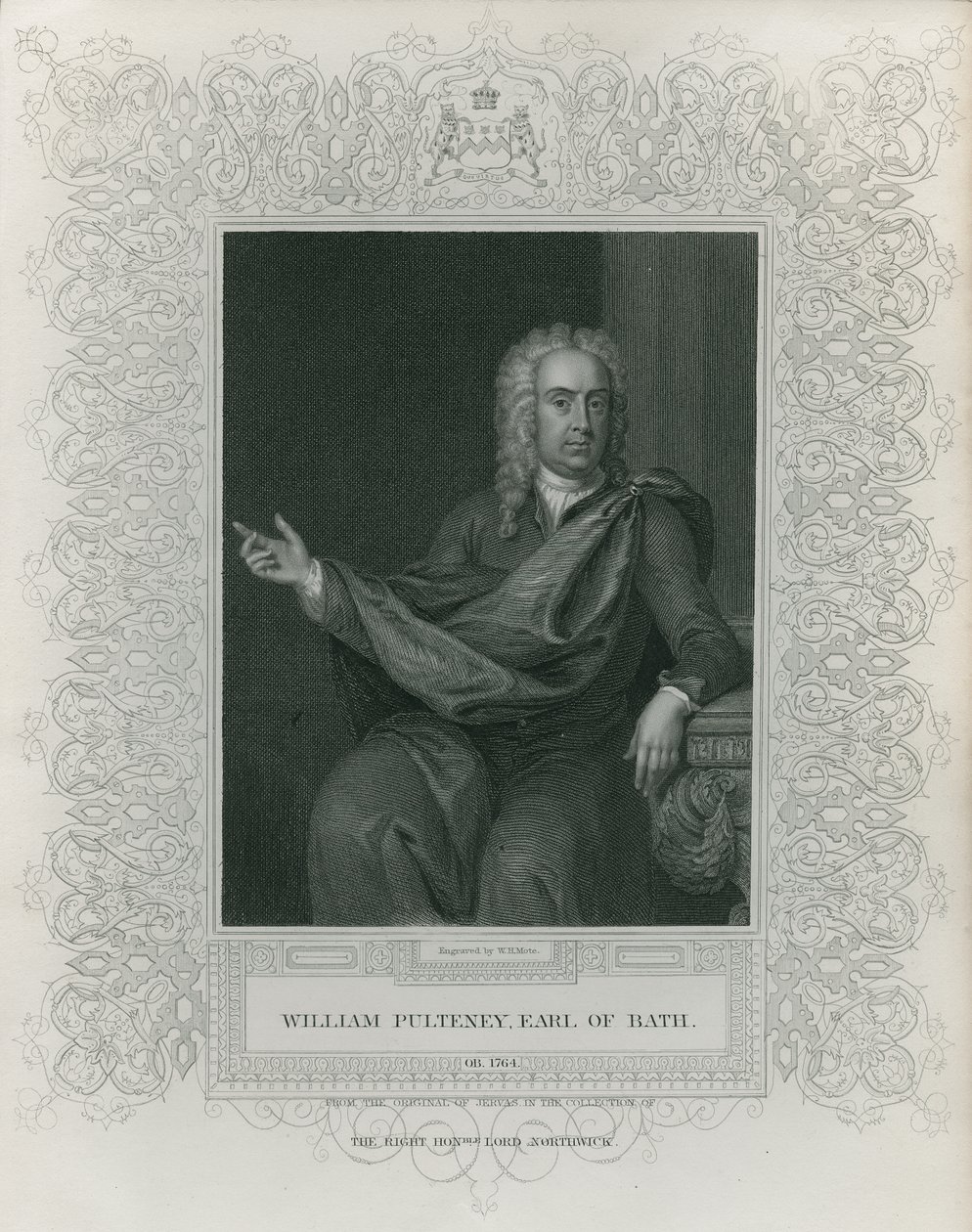 Sir William Pulteney, Earl of Bathin tekijältä Charles Jervas