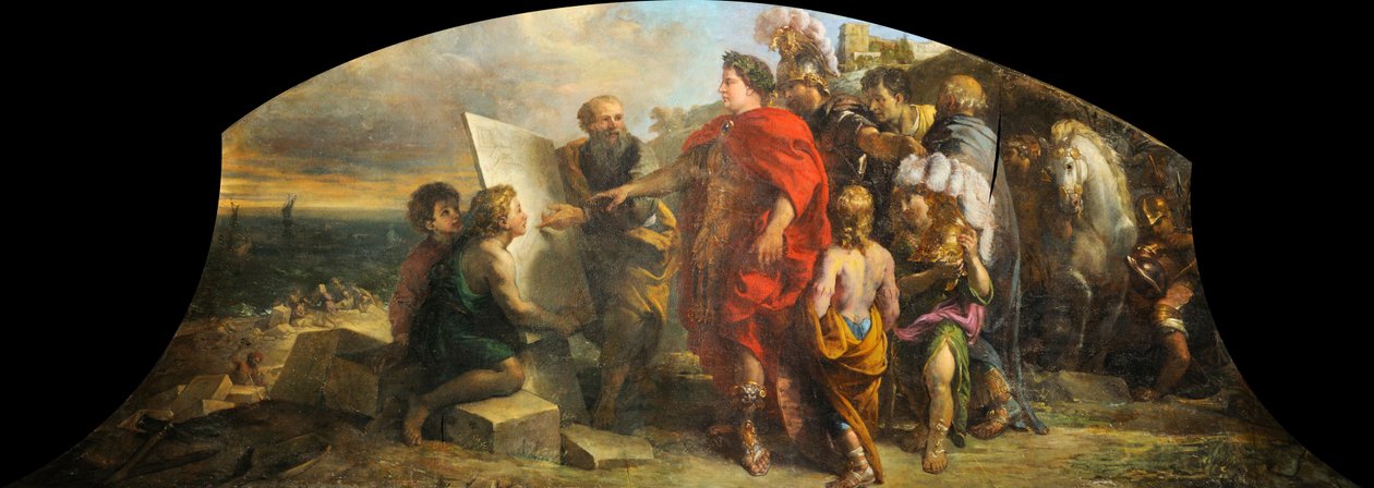 Augustus rakensi Misenen sataman tekijältä Charles de la Fosse