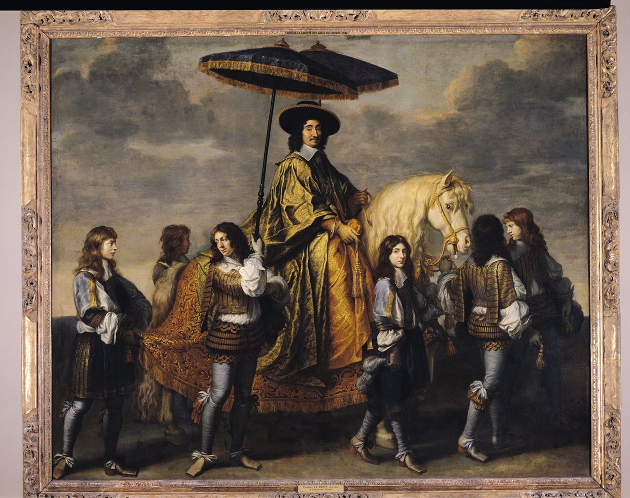 Kansleri Seguier tekijältä Charles Le Brun