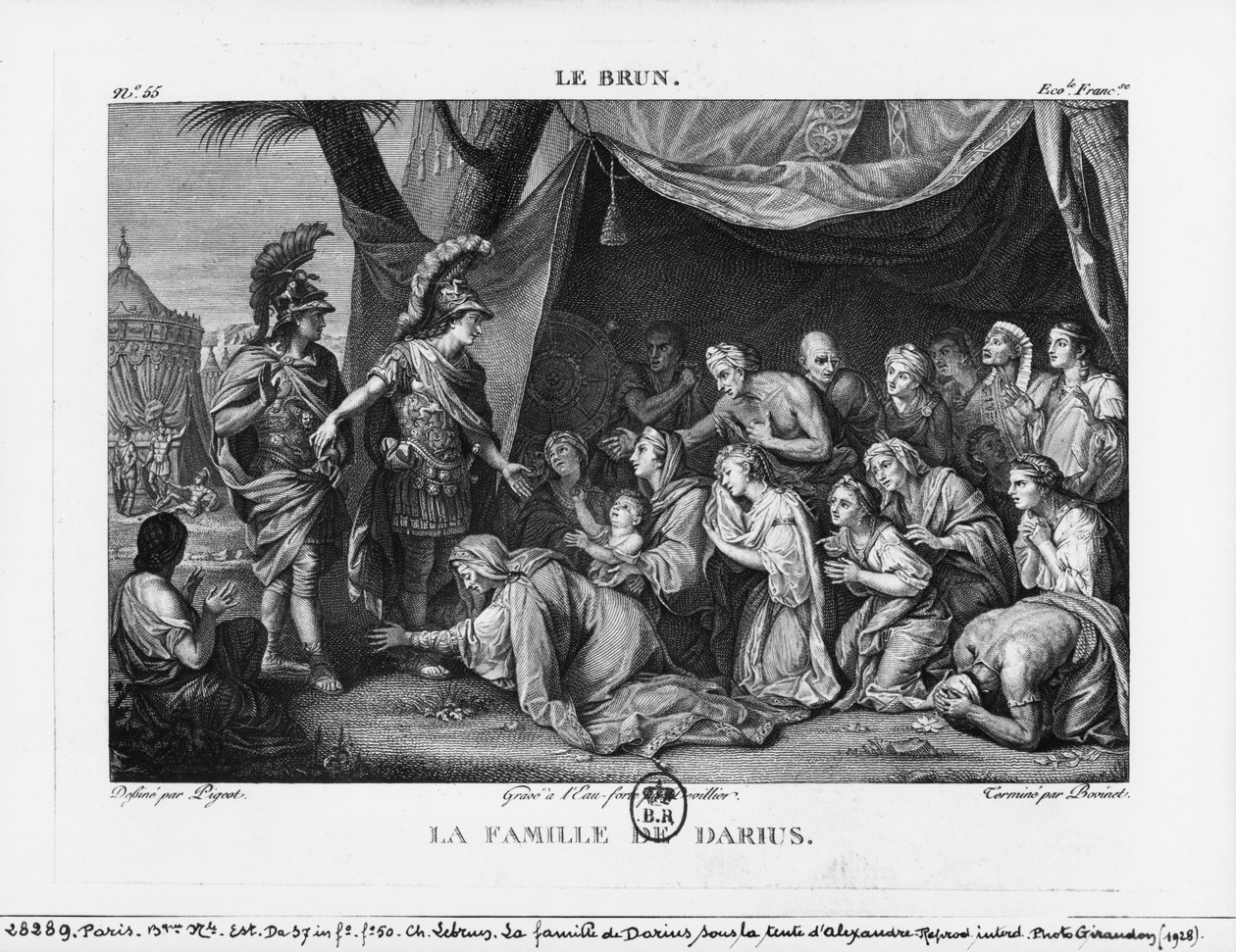 Dareioksen perhe ennen Aleksanteri Suurta tekijältä Charles Le Brun