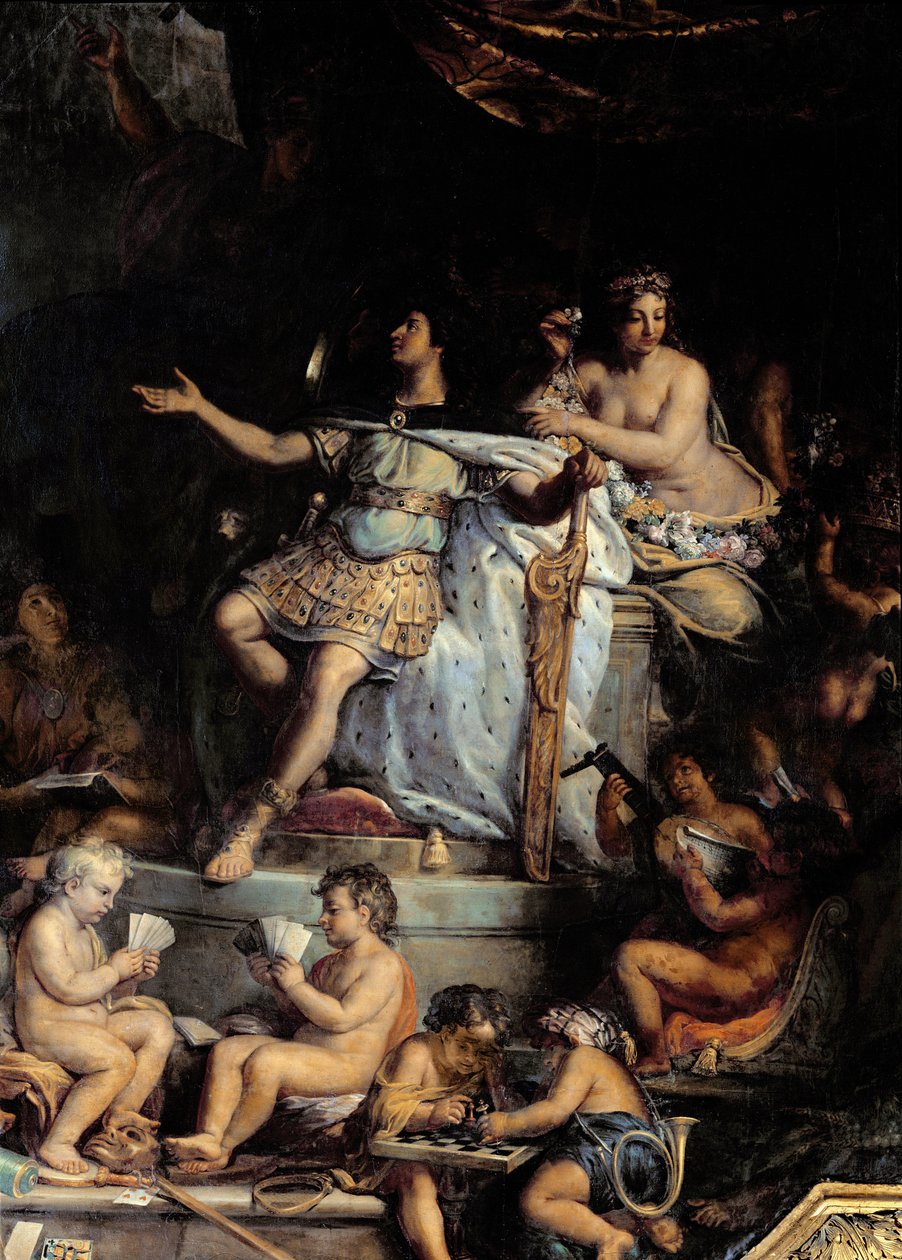 Kuningas hallitsee, 1661 tekijältä Charles Le Brun